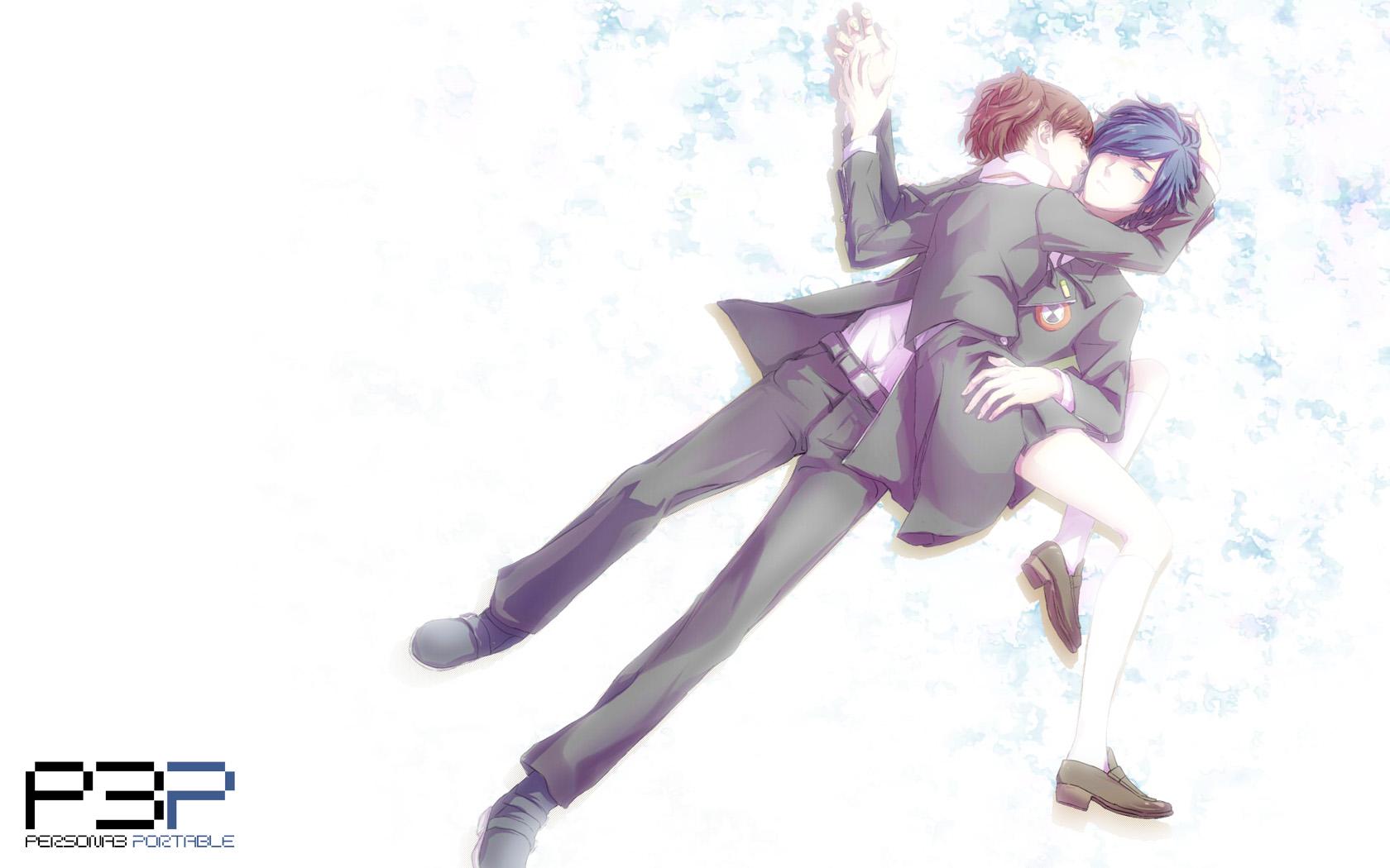 1680x1050 Anime wallpaper persona 3 persona arisato minato female protagonist (p3) blue eyes brown hair 1680x1050 125786 en
