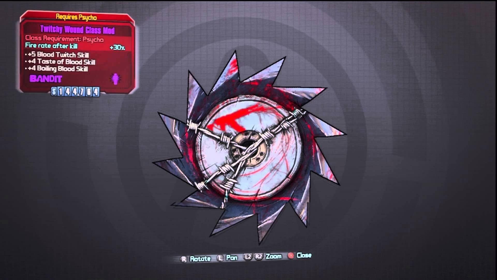 1920x1080 Borderlands Psycho Wallpaper
