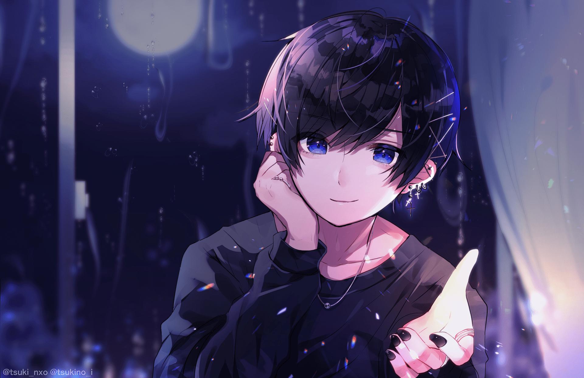 1920x1245 Anime Boy HD Wallpaper by 月乃