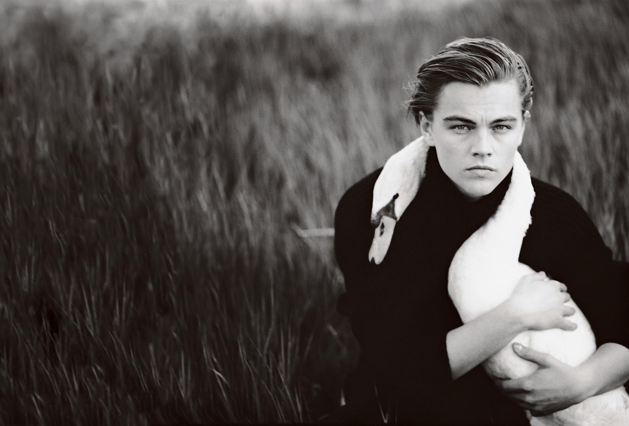 2000x1355 Leonardo DiCaprio Black And White Wallpaper