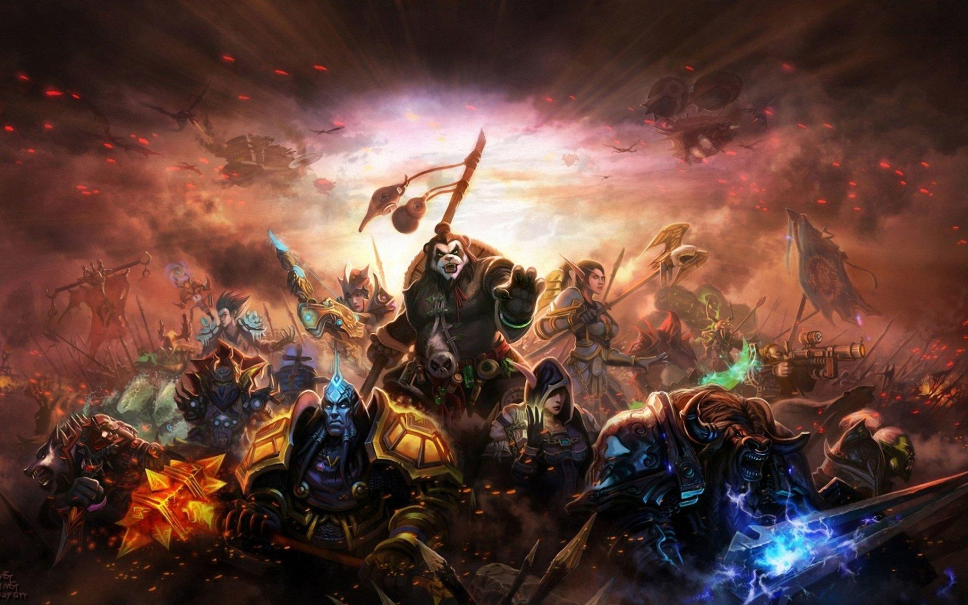 1920x1200 World Of Warcraft: Mists Of Pandaria HD Wallpaper and Background