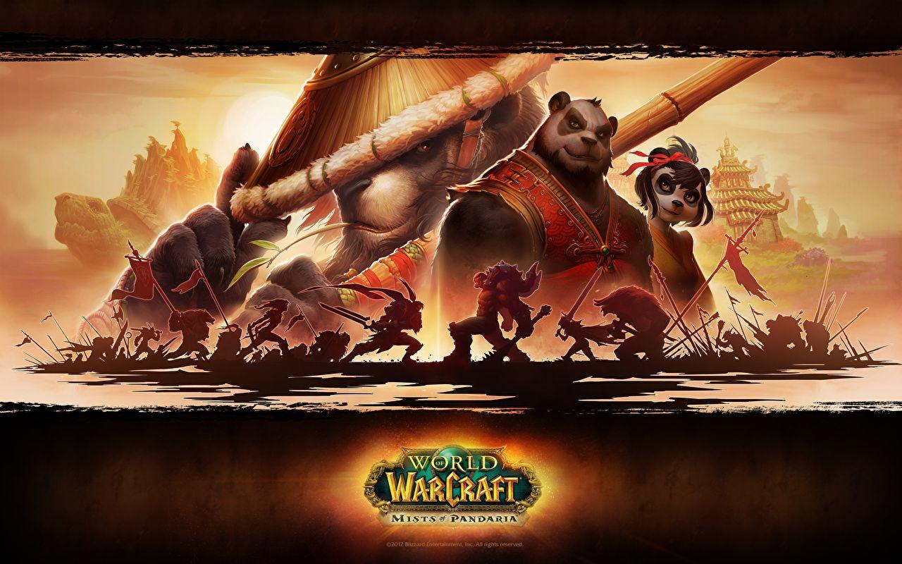 1280x800 WoW Panda Wallpaper