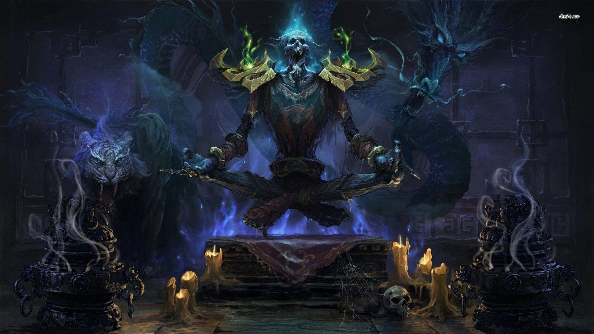 1920x1080 WoW Warlock Wallpaper