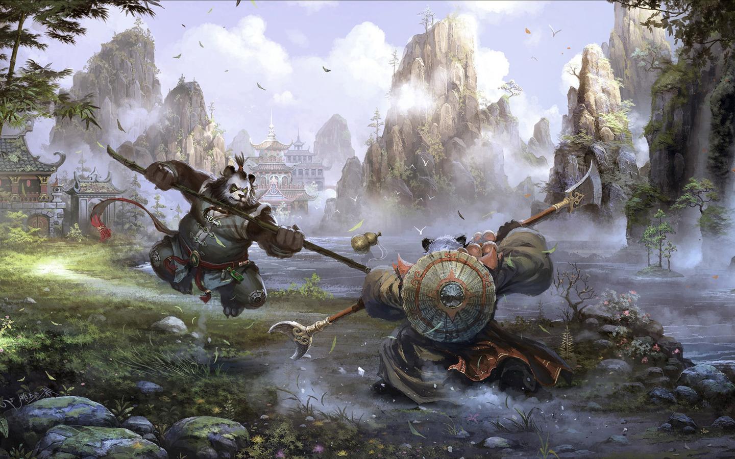 1440x900 World Of Warcraft: Mists Of Pandaria Wallpaper HD / Desktop and Mobile Background