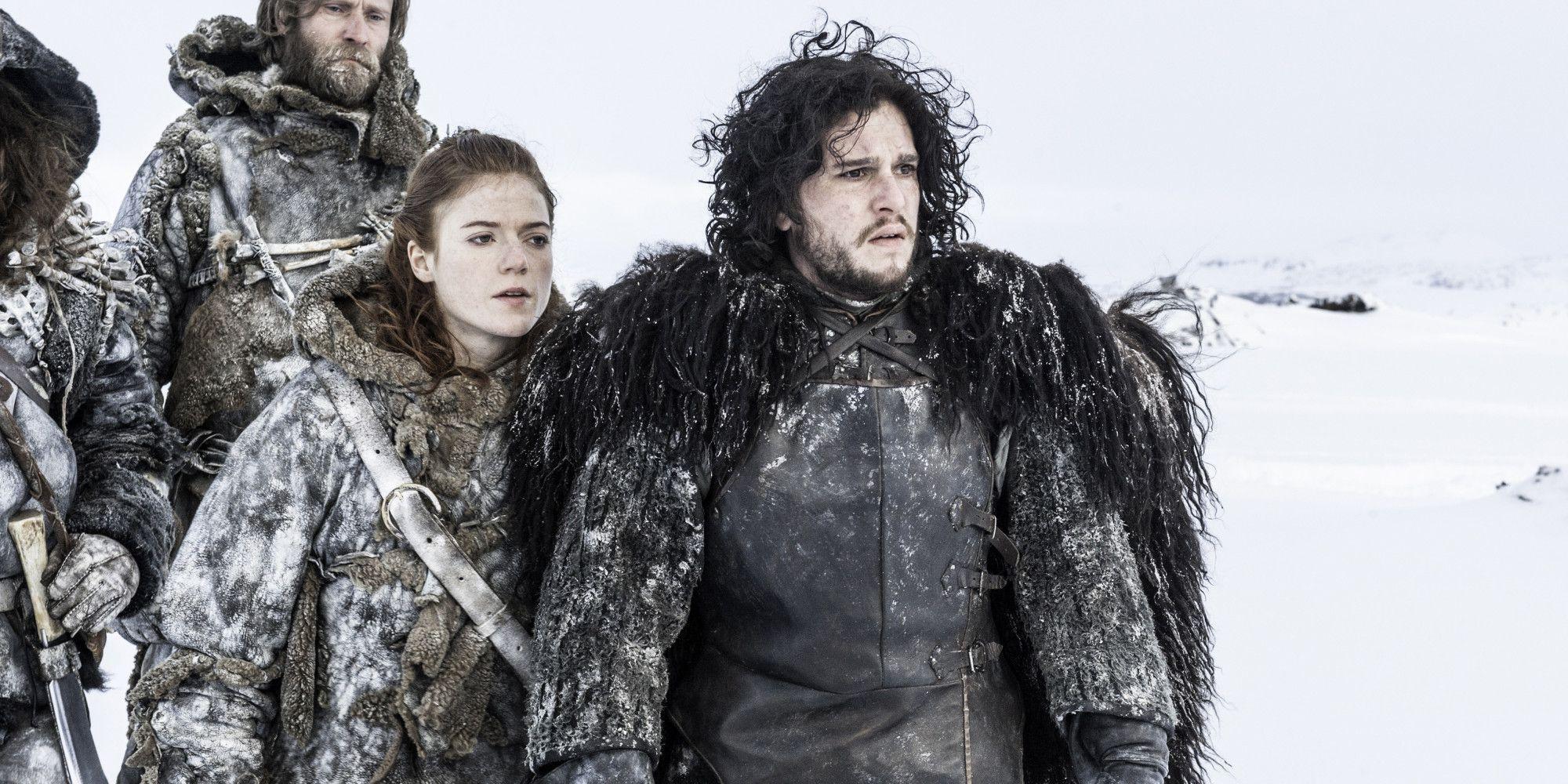 2000x1000 Ygritte and Jon Snow. Game Of Thrones Wallpaper