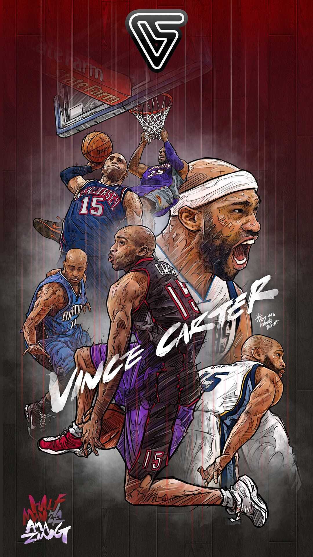 Vince Carter Dunk Wallpapers - Top Free Vince Carter Dunk Backgrounds