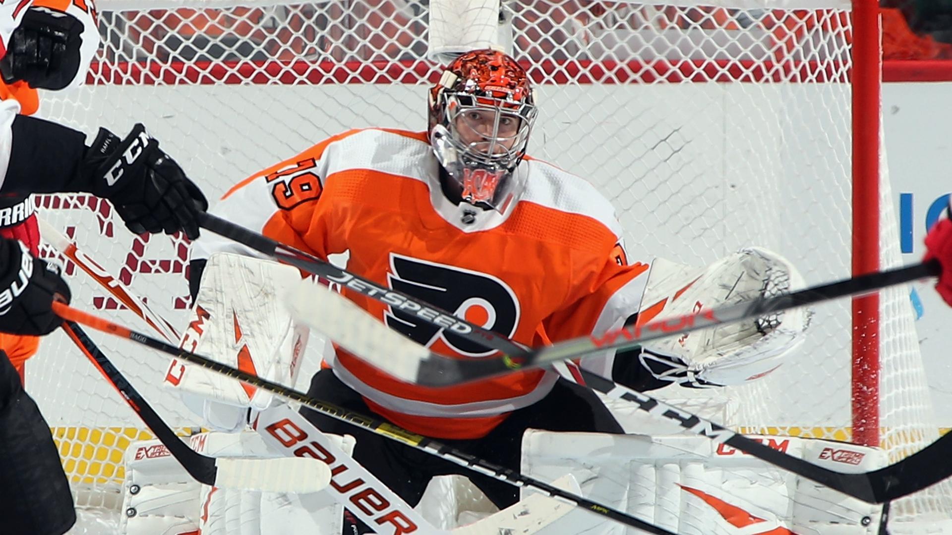 1920x1080 Flyers goalie Carter Hart: 'It sucks that we're not playing hockey right now'
