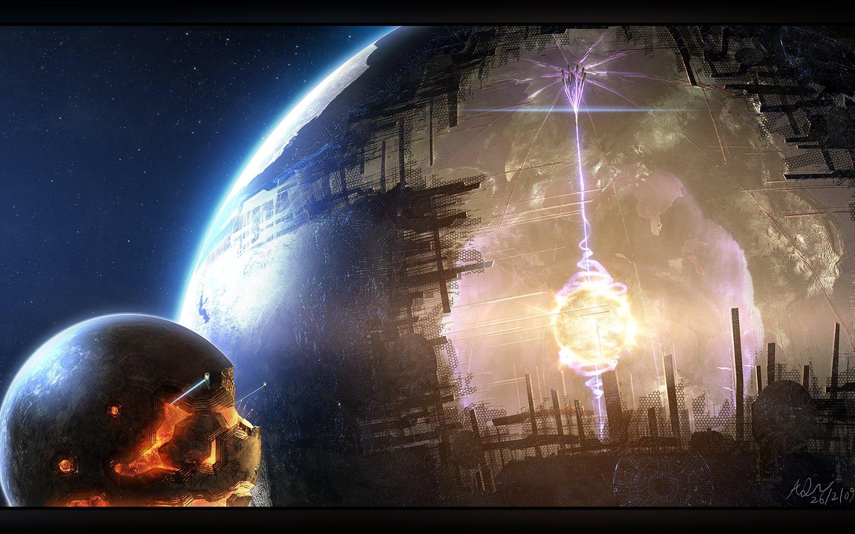 1680x1050 Dyson Sphere HD Wallpaper and Background