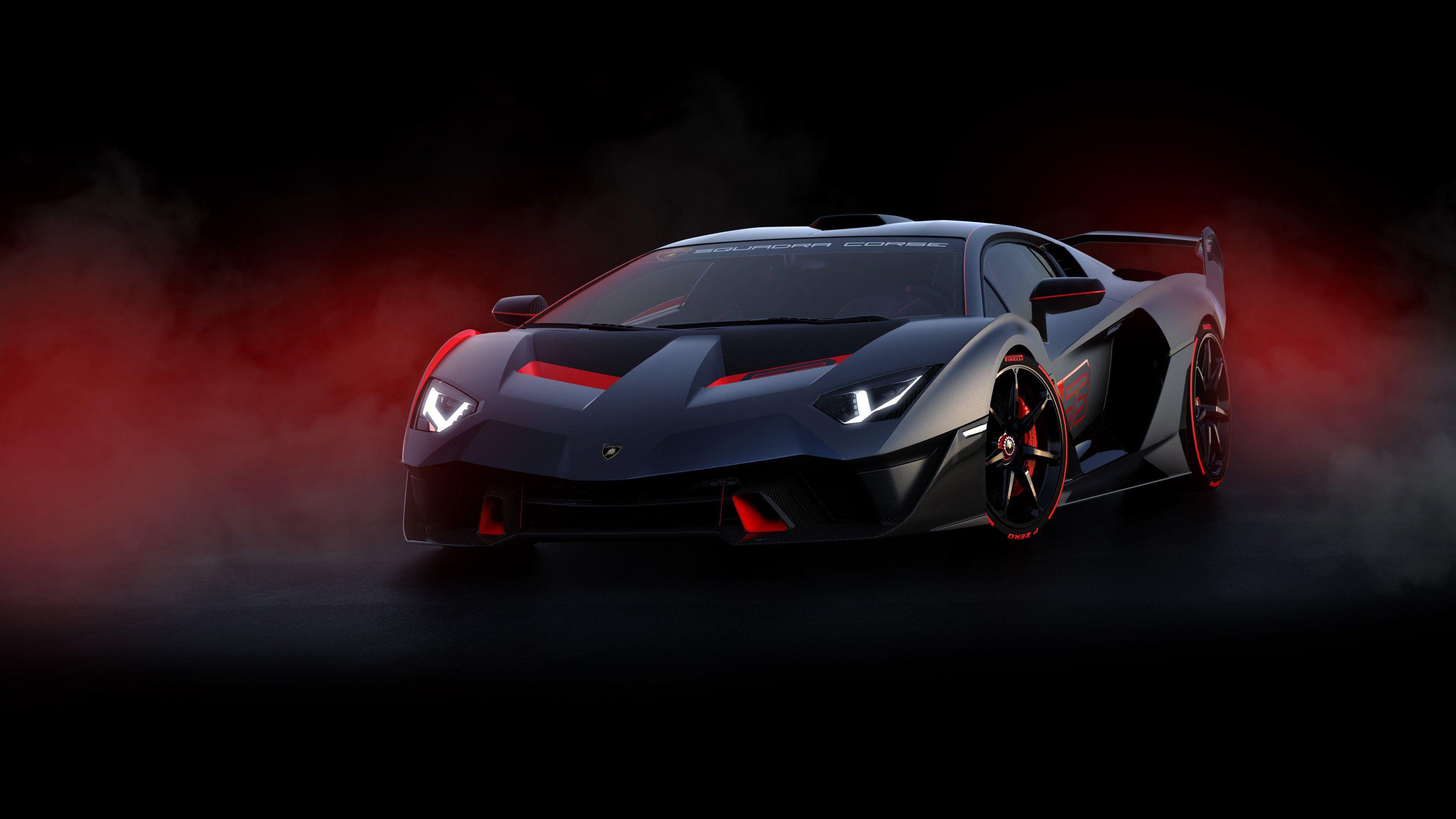 Hình nền xe hơi 4K 3840x2160 của 2019 Lamborghini SC18 Alston