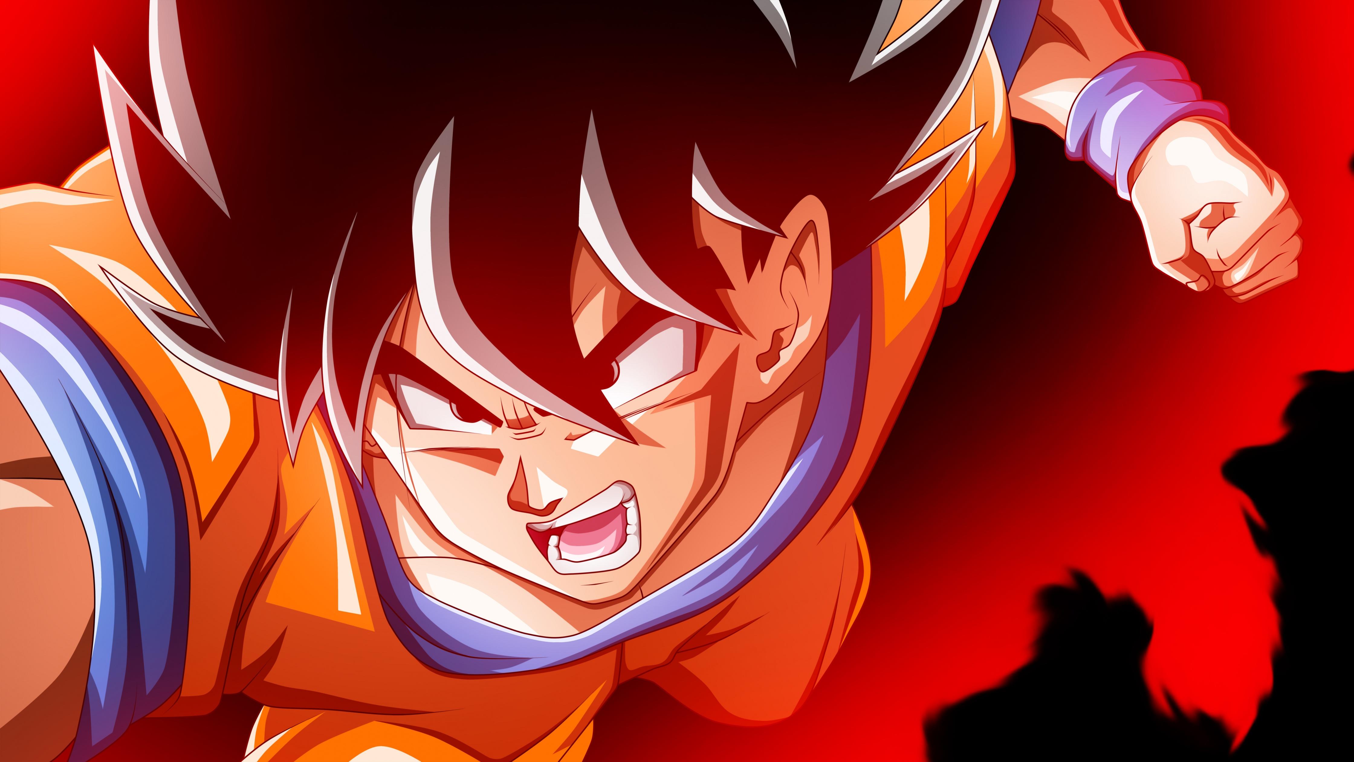 4480x2520 Kaio Ken Wallpaper 4K, Goku, Dragon Ball Z, 5K, Anime