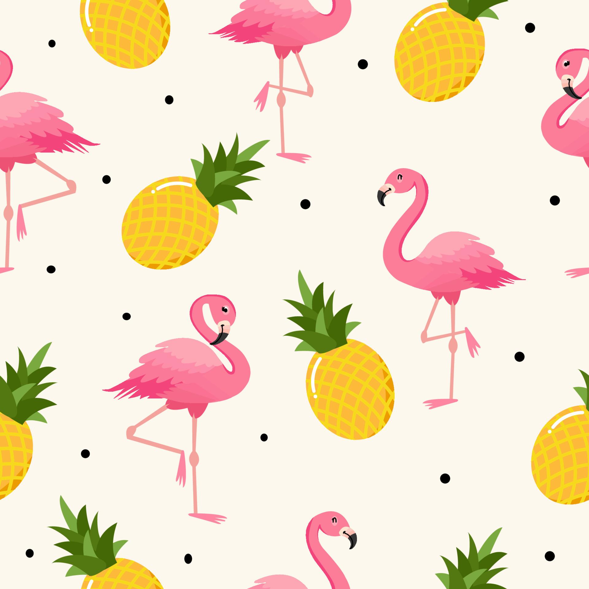 Flamingo And Pineapple Wallpapers Top Free Flamingo And Pineapple