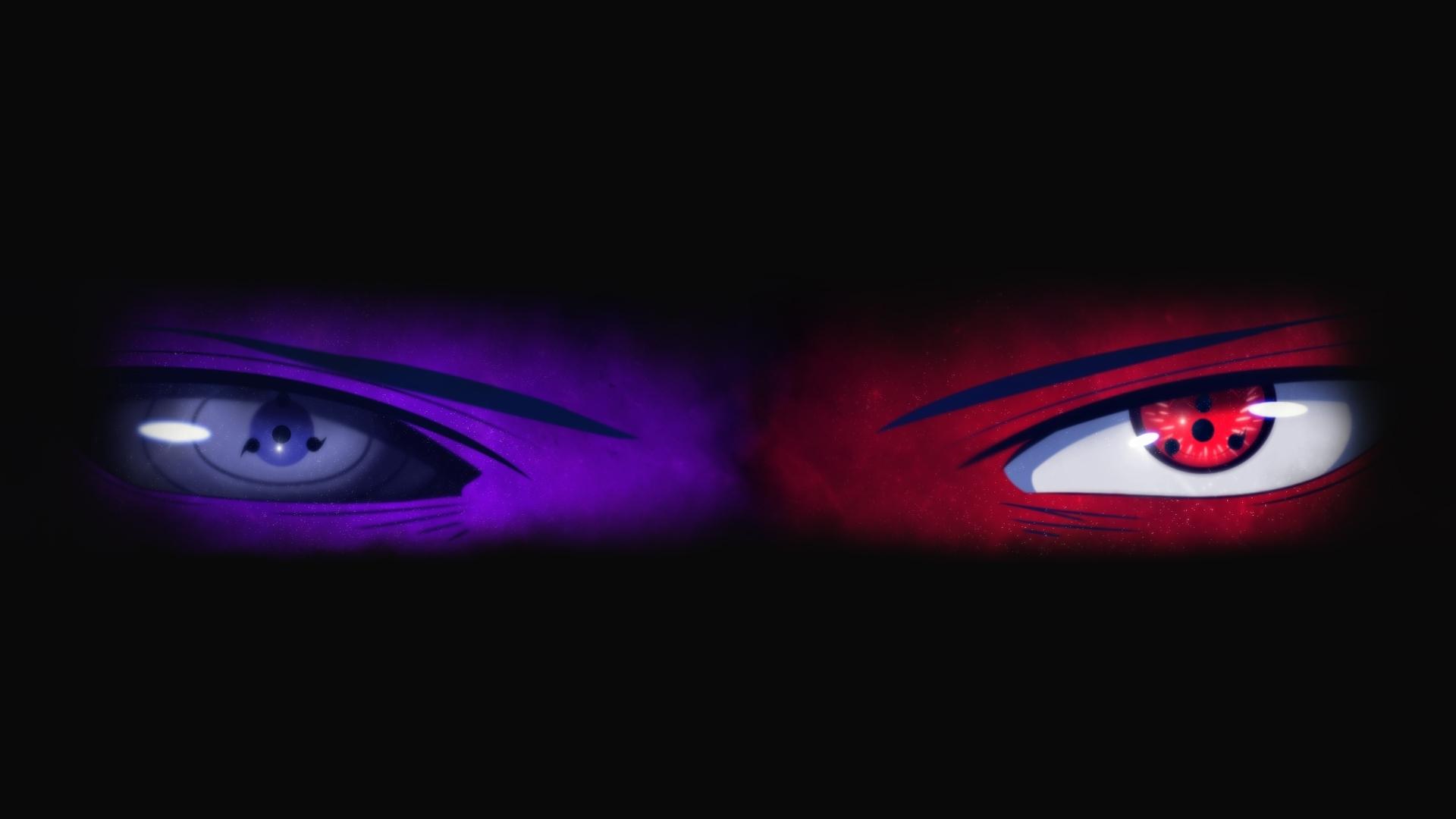 1920x1080 Sharingan And Rinnegan Wallpaper