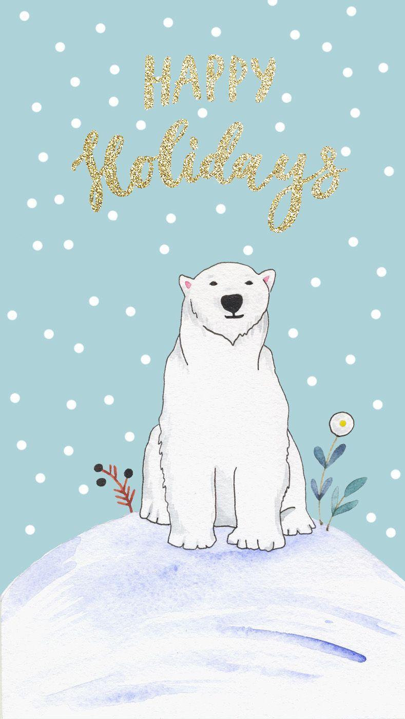 789x1400 Blue polar bear snowflake snow winter Christmas snowflake Christmas