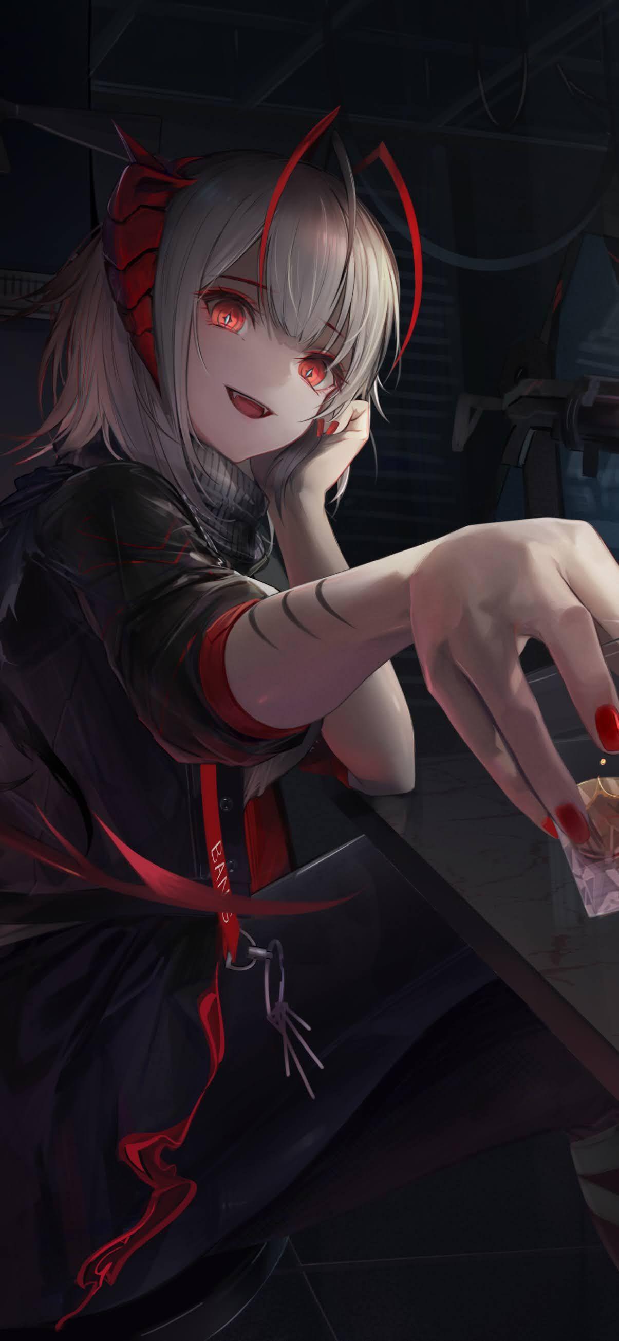 1205x2609 Arknights mobile wallpaper