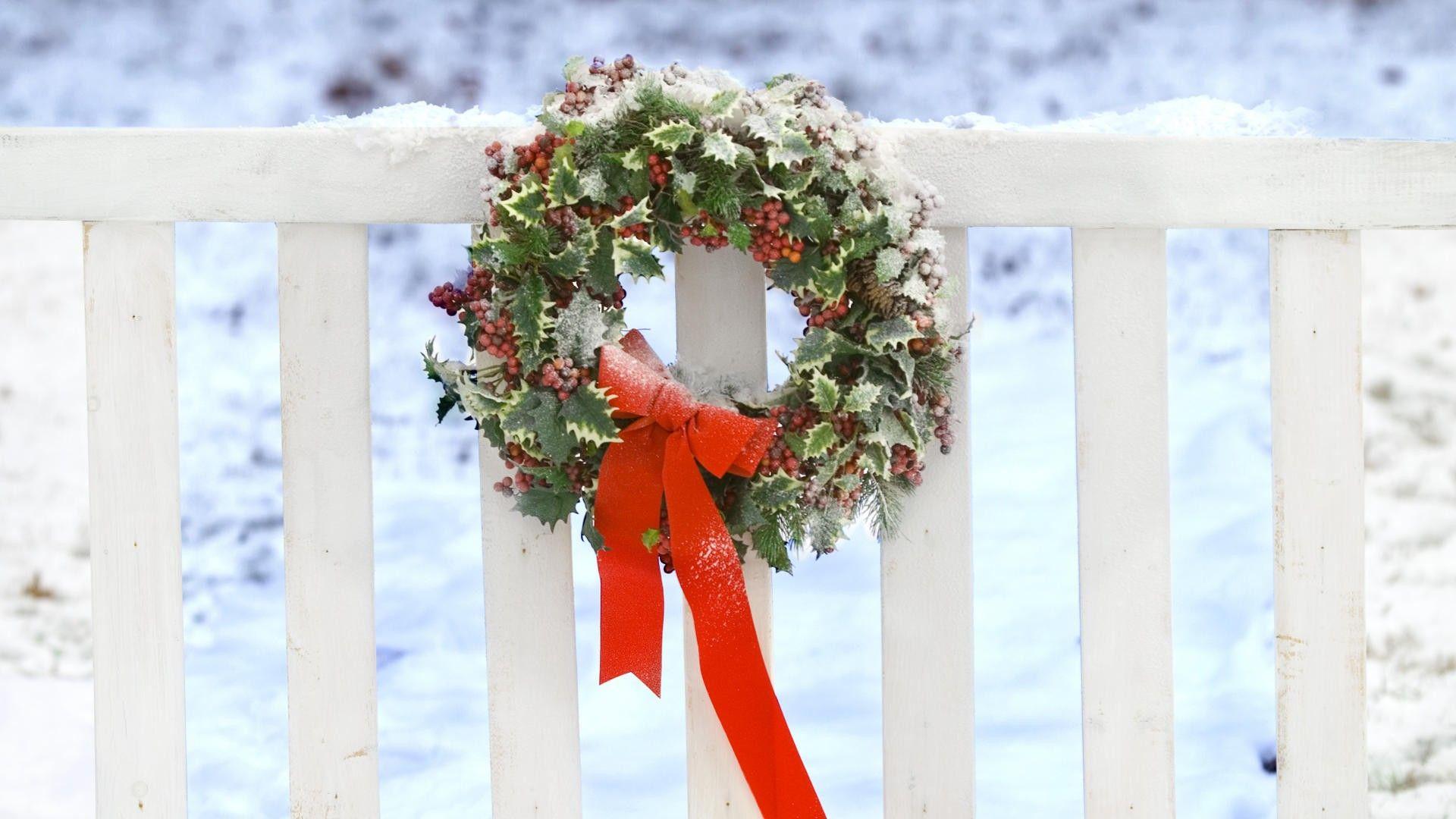 Christmas Wreath Wallpapers - Top Free Christmas Wreath Backgrounds