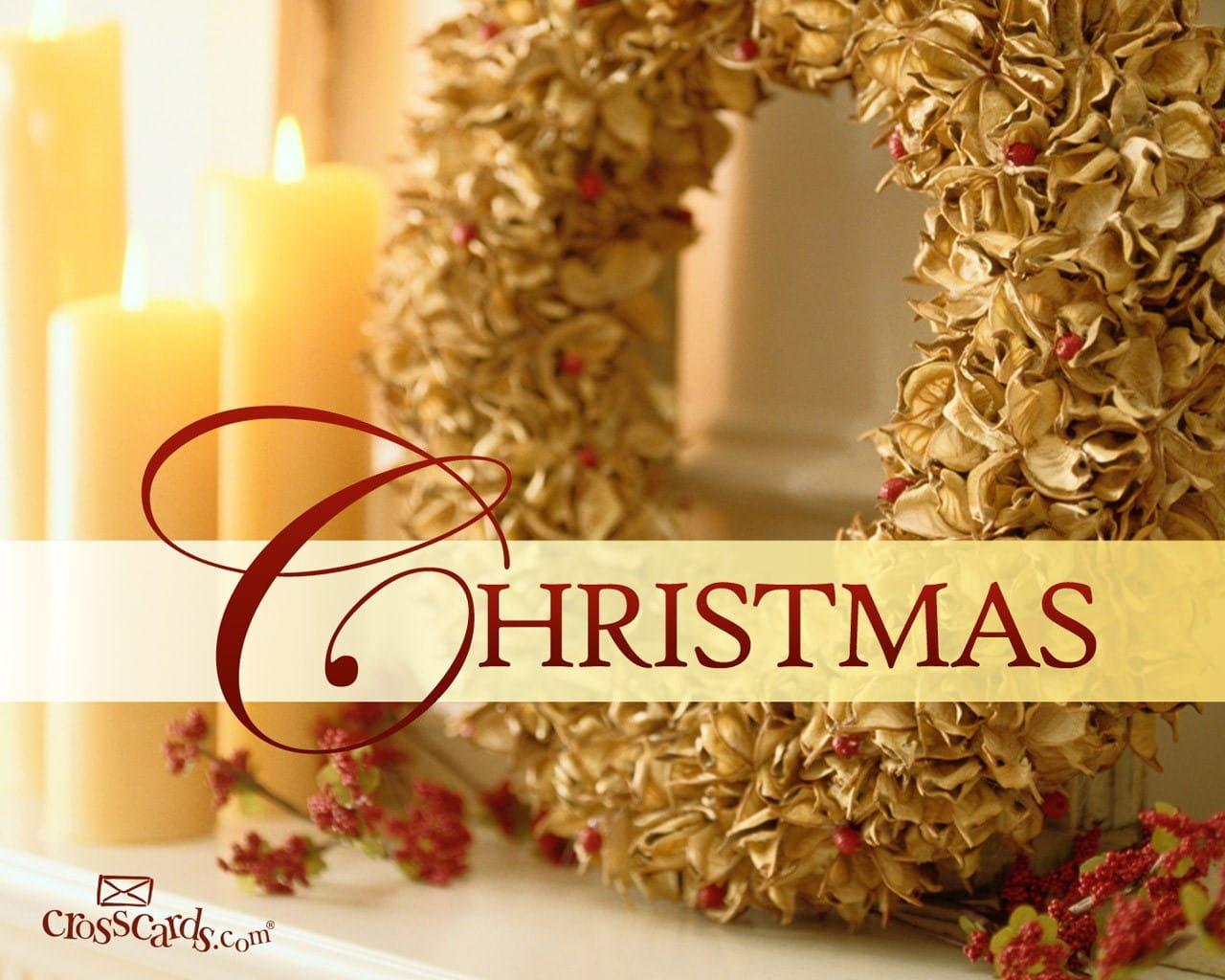 Christmas Wreath Wallpapers - Top Free Christmas Wreath Backgrounds ...