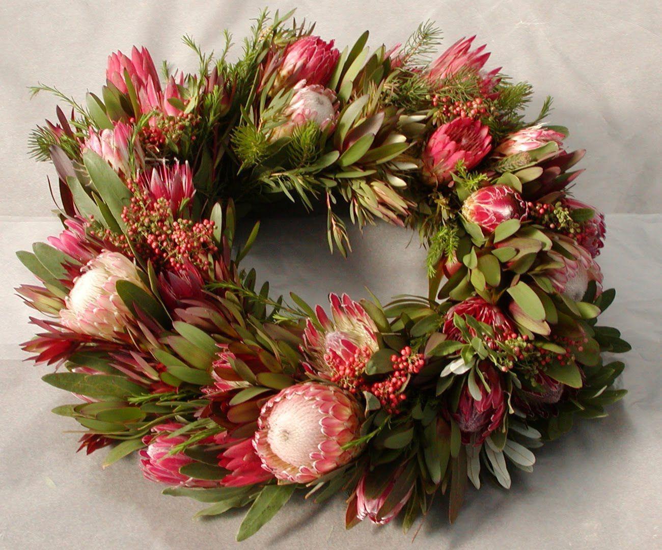 1300x1080 Christmas wreath decorated with flowers wallpaper. Tis The Season