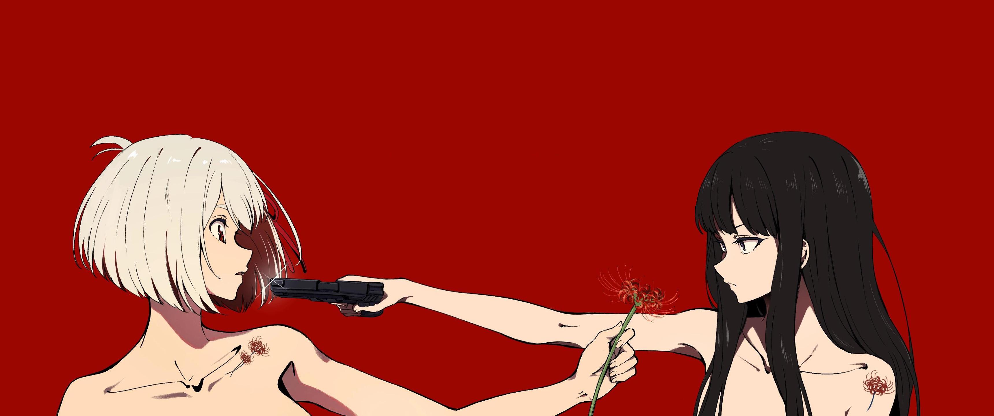 3440x1440 Lycoris Recoil Bumper No Logo [3440×1440]
