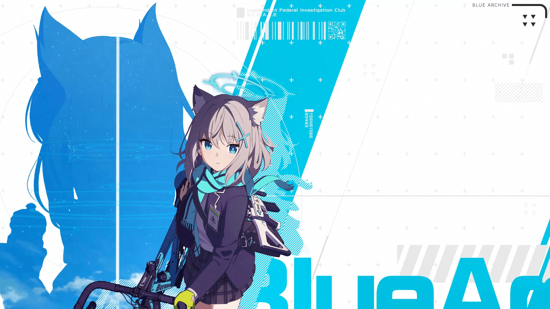 shiroko blue archive wallpaper phone