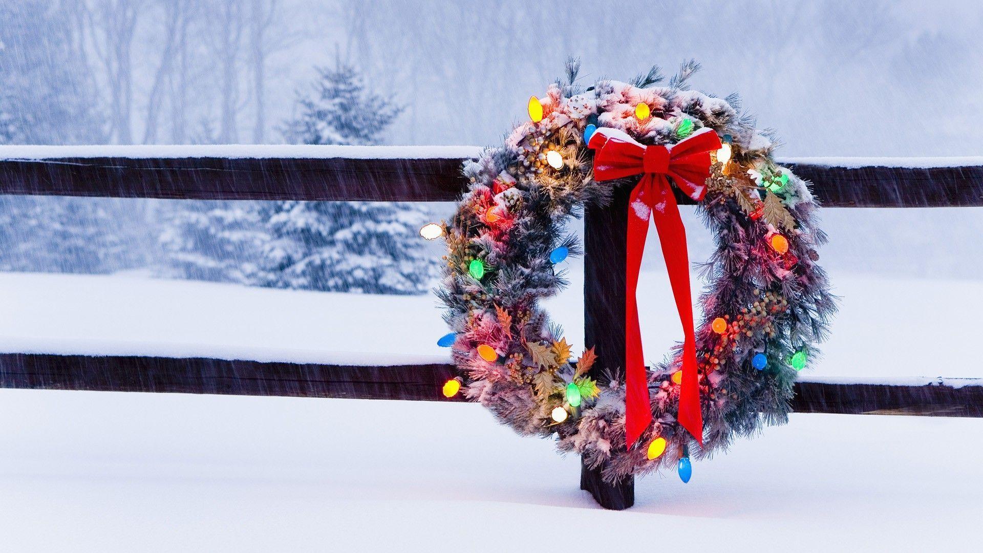 Christmas Wreath Wallpapers - Top Free Christmas Wreath Backgrounds