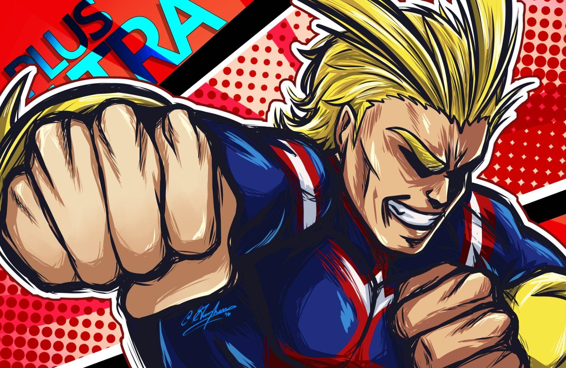 My Hero Academia : All Might 4K wallpaper download