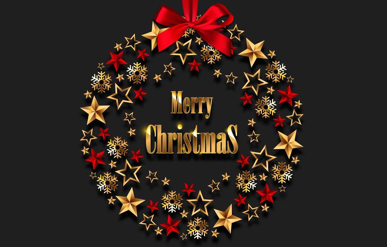 1332x850 Wallpaper decoration, gold, New Year, Christmas, golden, black