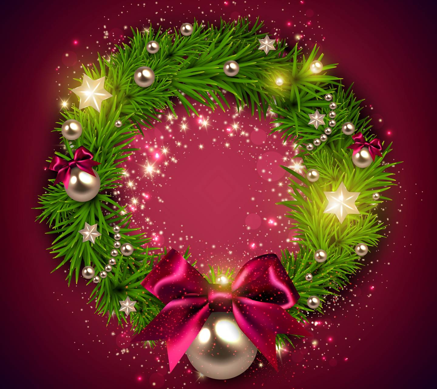 Christmas Wreath Wallpapers - Top Free Christmas Wreath Backgrounds