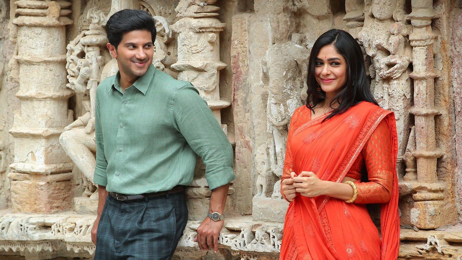 1600x900 Sita Ramam: Mrunal Thakur looks stunning opposite Dulquer Salmaan in her South debut