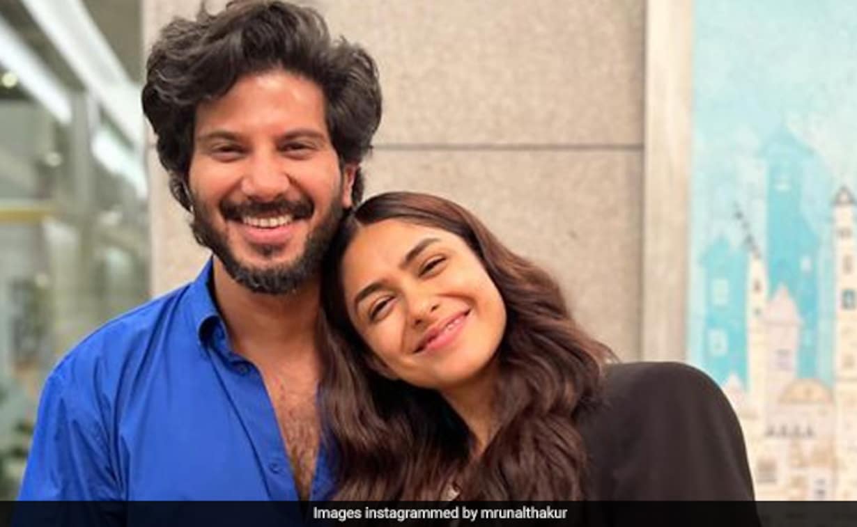 1230x757 To Birthday Boy Dulquer Salmaan, With Love From Sita Ramam Co Star Mrunal Thakur