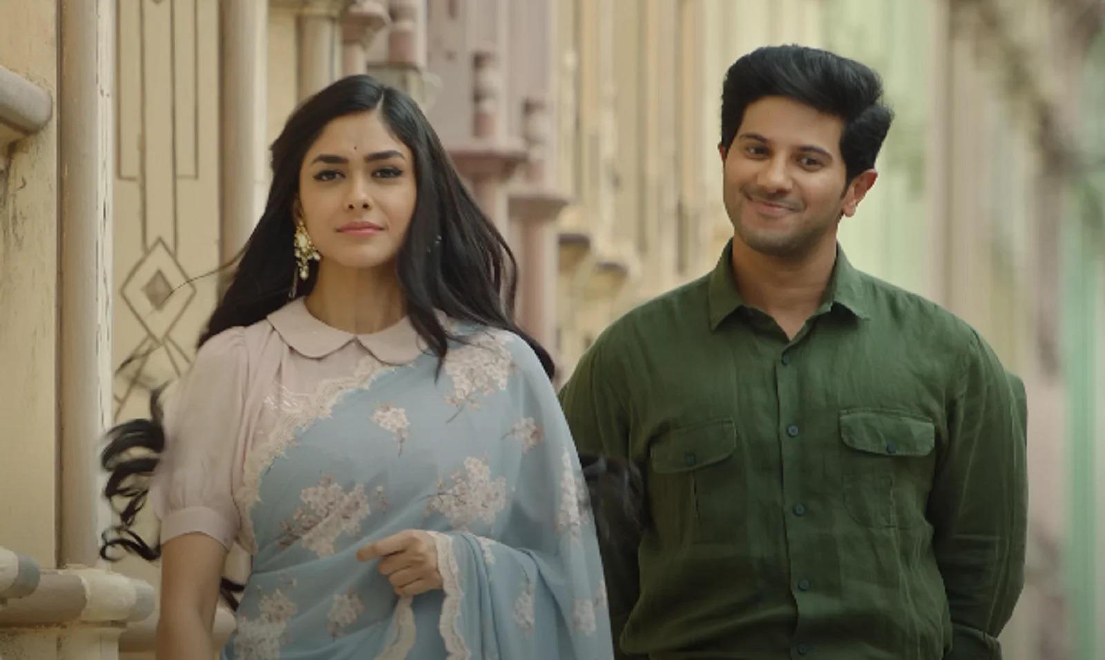 1600x957 Sita Ramam': Mrunal Thakur looks stunning opposite Dulquer Salmaan in her South debut. Telugu Movie News of India