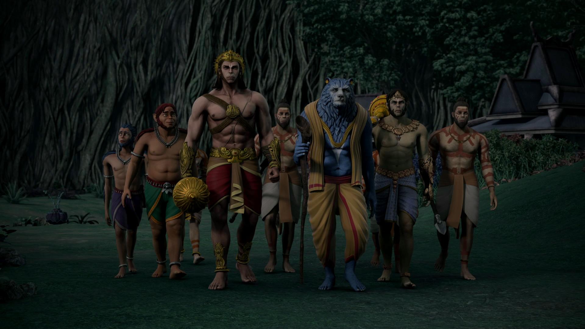 1920x1080 The Legend of Hanuman (2021)