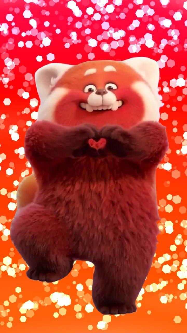720x1280 Turning Red wallpaper en 2022. Personajes de princesas de disney, Panda rojo, Pasteles de cumpleanos fiestas