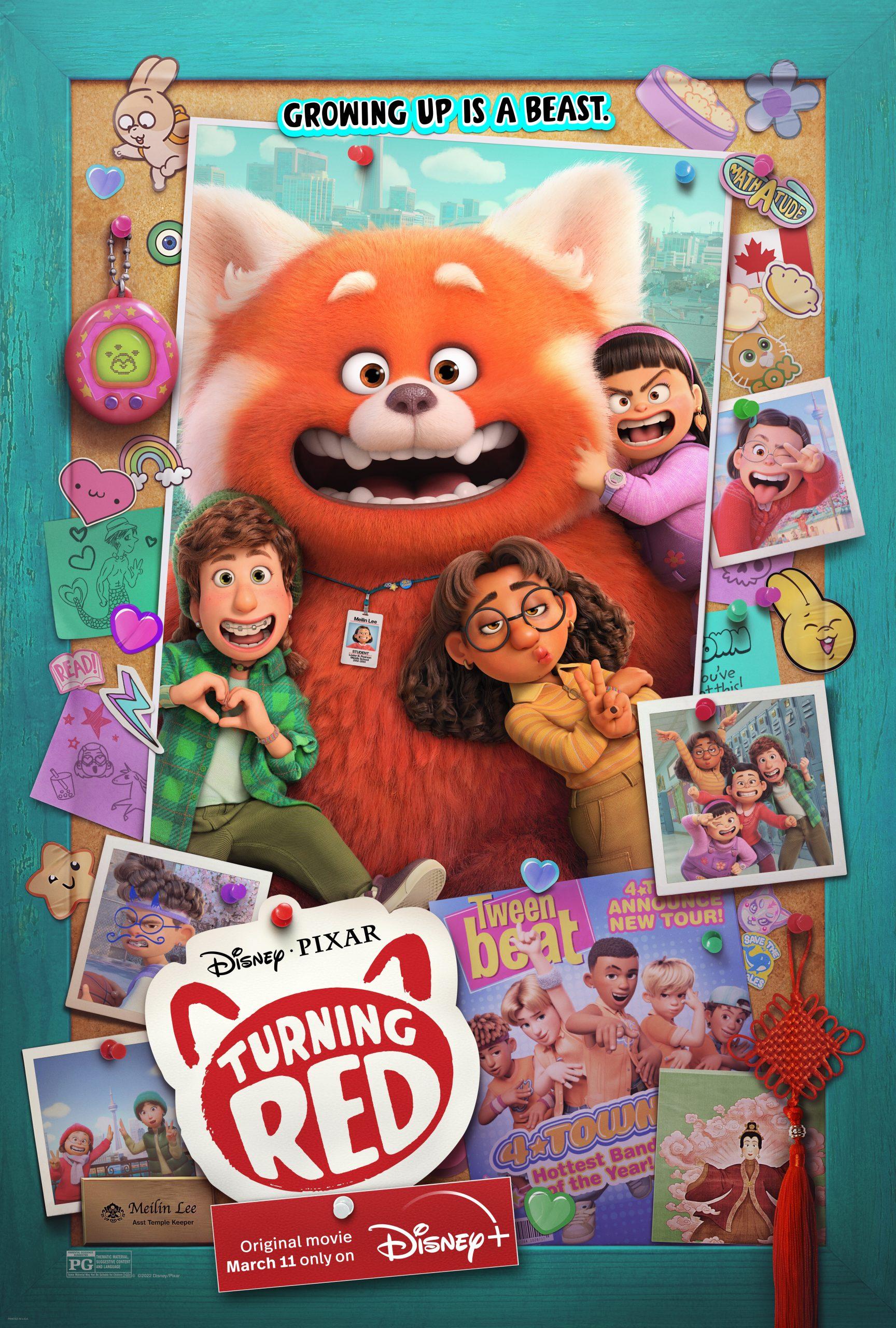 1728x2560 The Cast of Pixar's 'Turning Red' Speak to the Characters and Inspiration of the Film