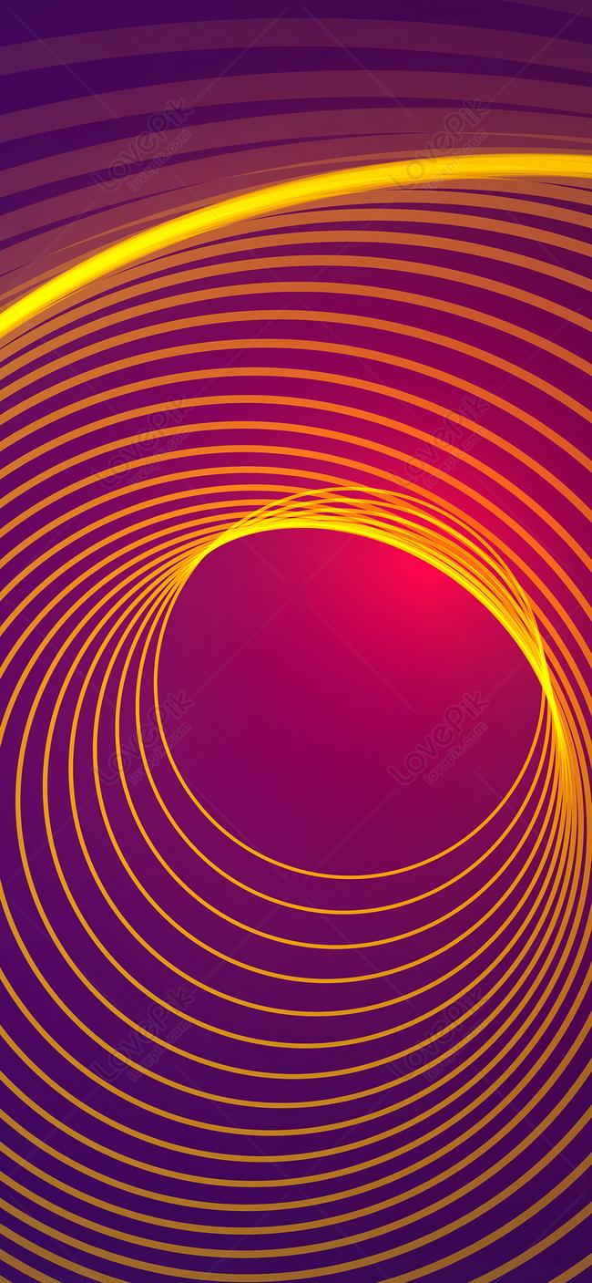 650x1407 Spiral Line Background Mobile Phone Wallpaper Image Free Download