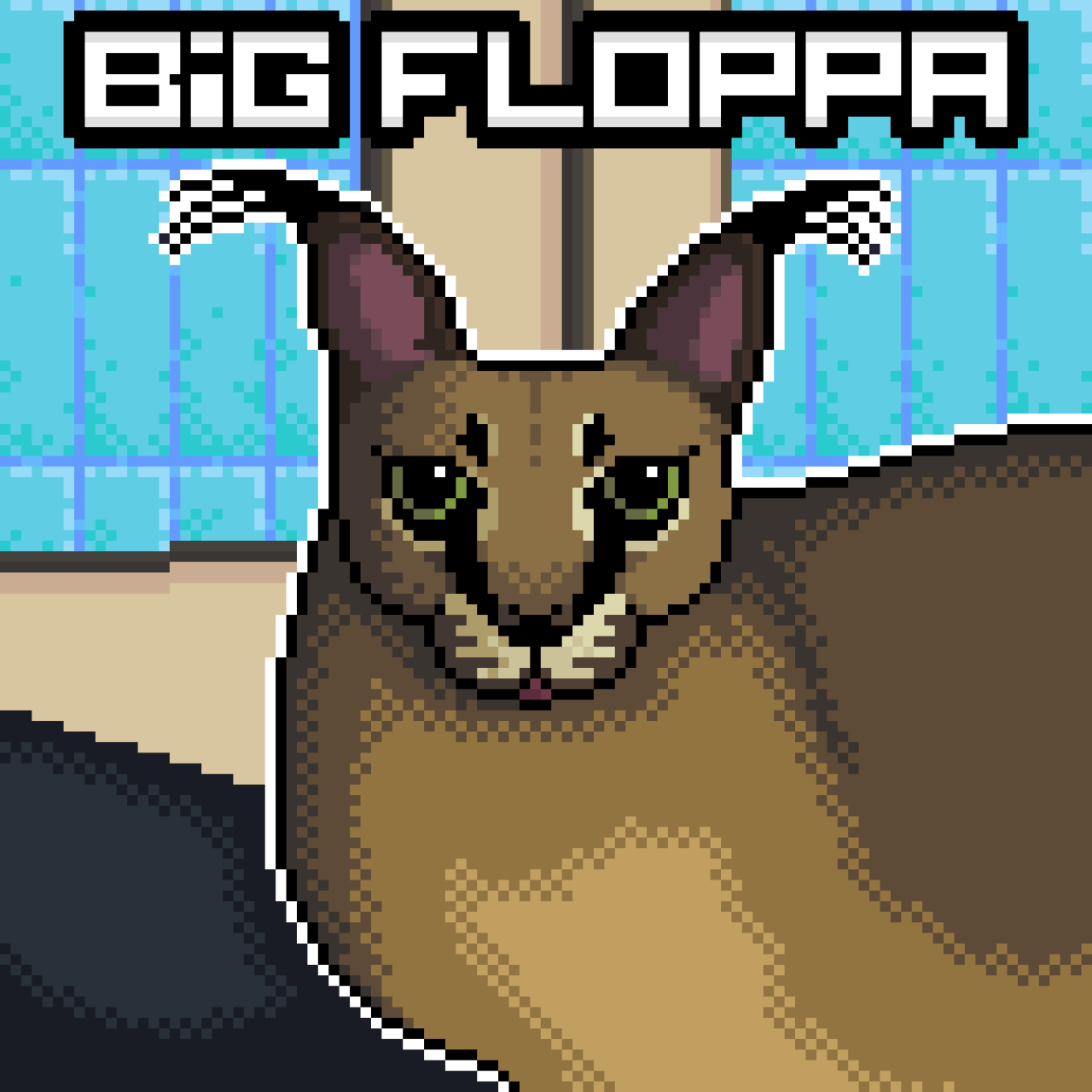 Floppa : R Bigfloppa, HD wallpaper