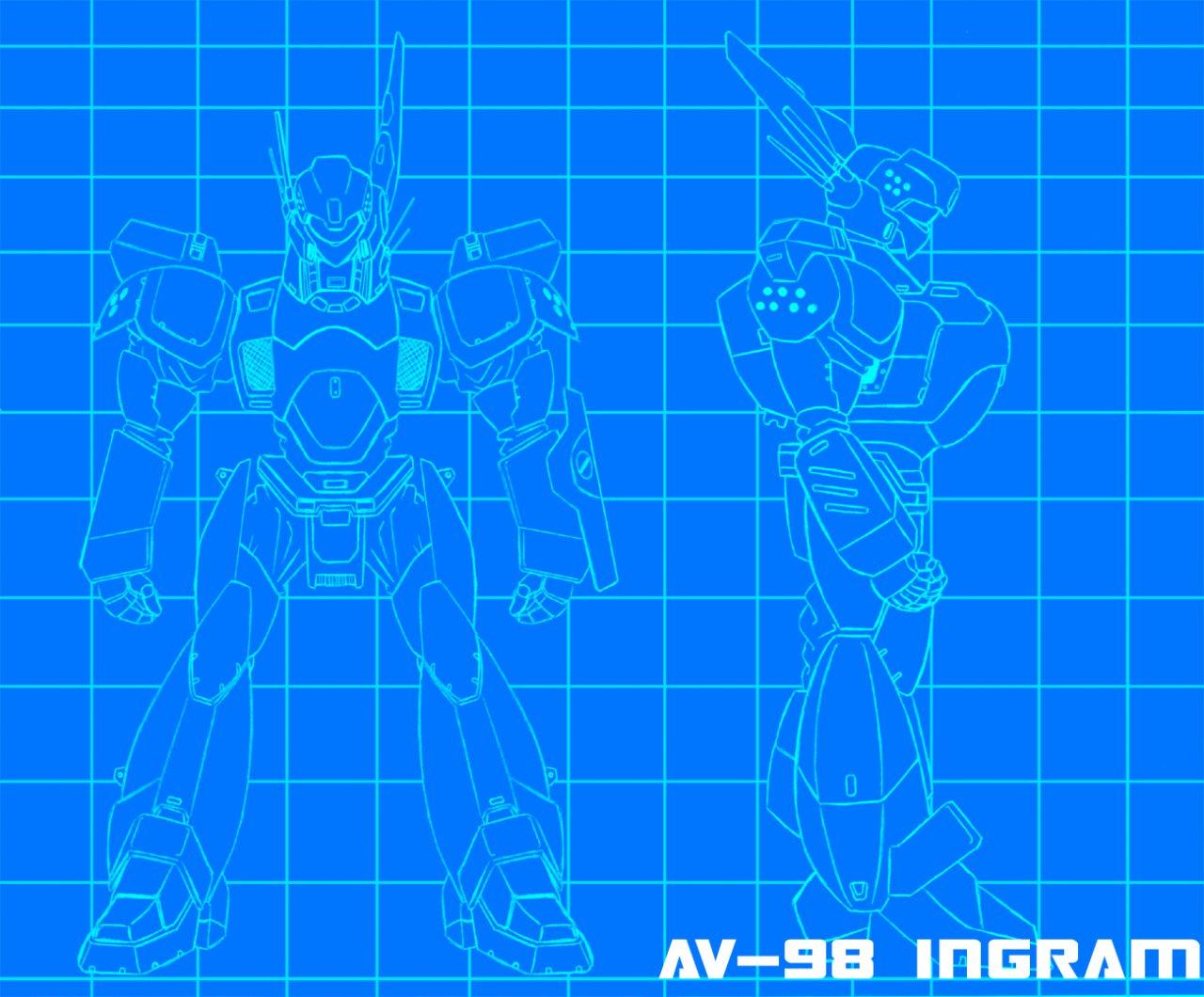 1280x1060 Patlabor: AV 98 Ingram Blueprints Wallpaper By Zyote Fur Affinity [dot] Net