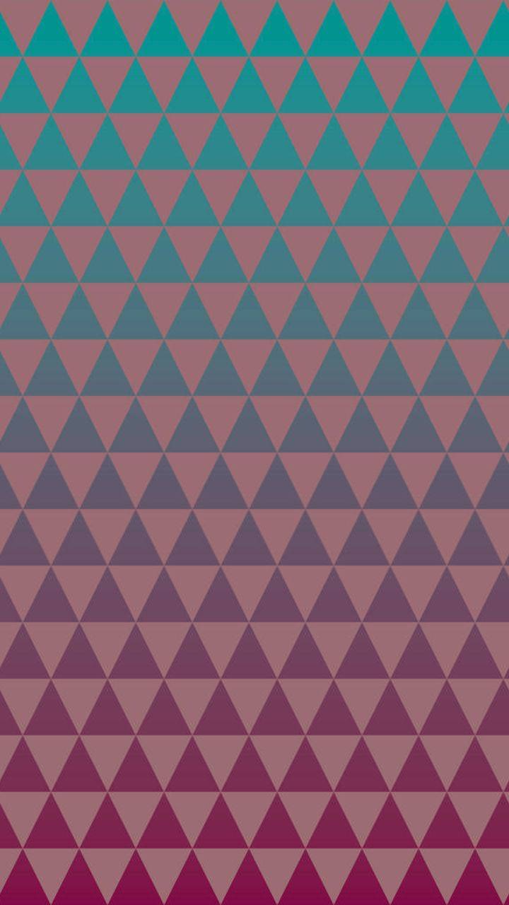 720x1280 Colorful Triangles Wallpaper