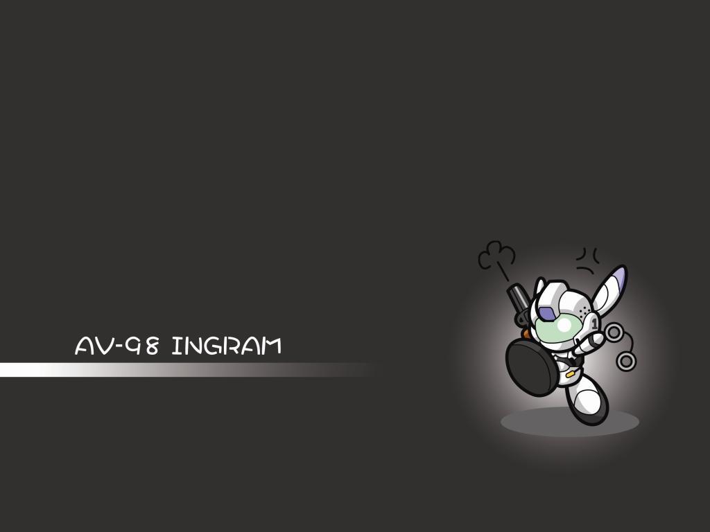 1024x768 Anime Wallpaper Kidou Keisatsu Patlabor Av 98 Ingram Alphonse (av 98 Ingram) Wallpaper Chibi Gun 1024x768 57819 En