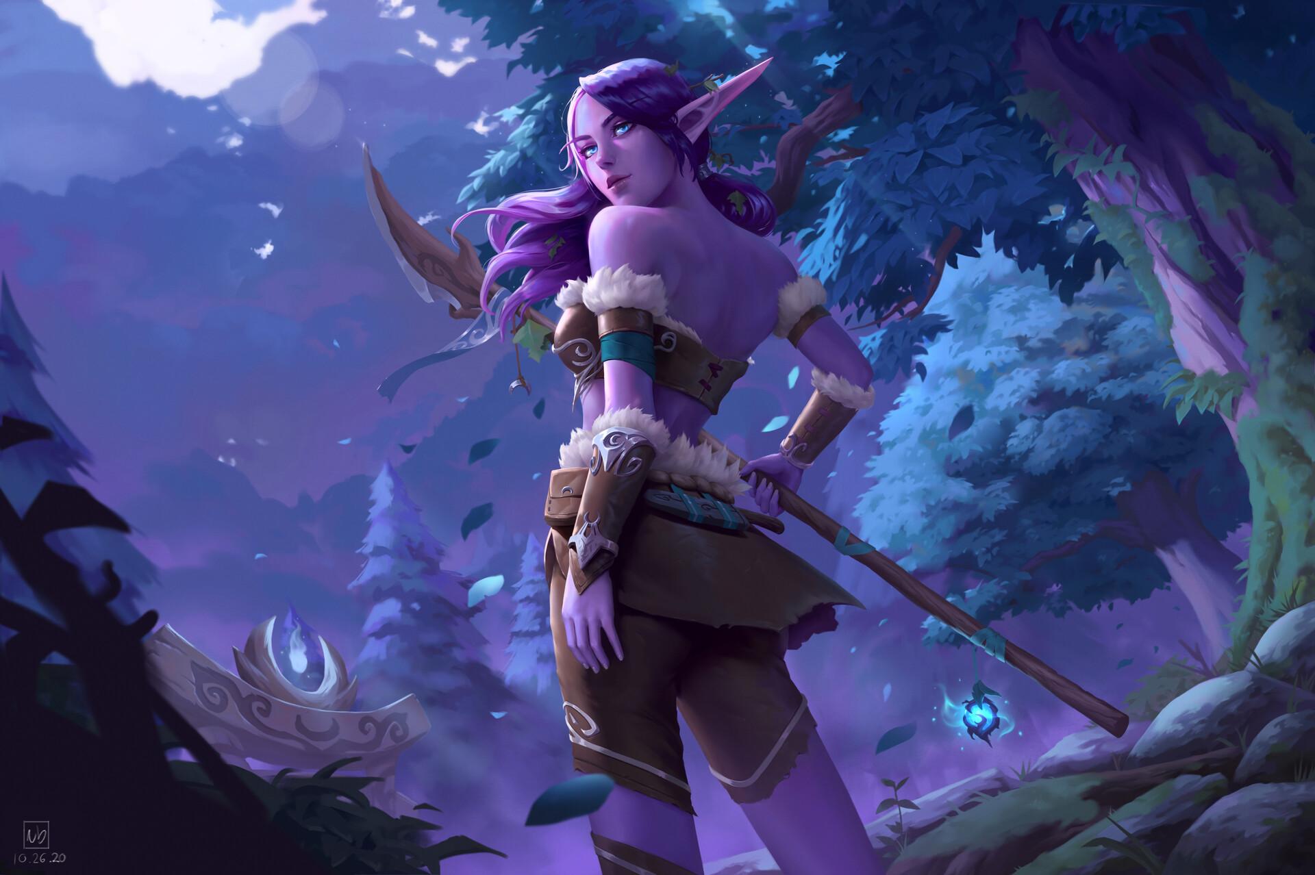1920x1278 Night Elf HD Wallpaper and Background
