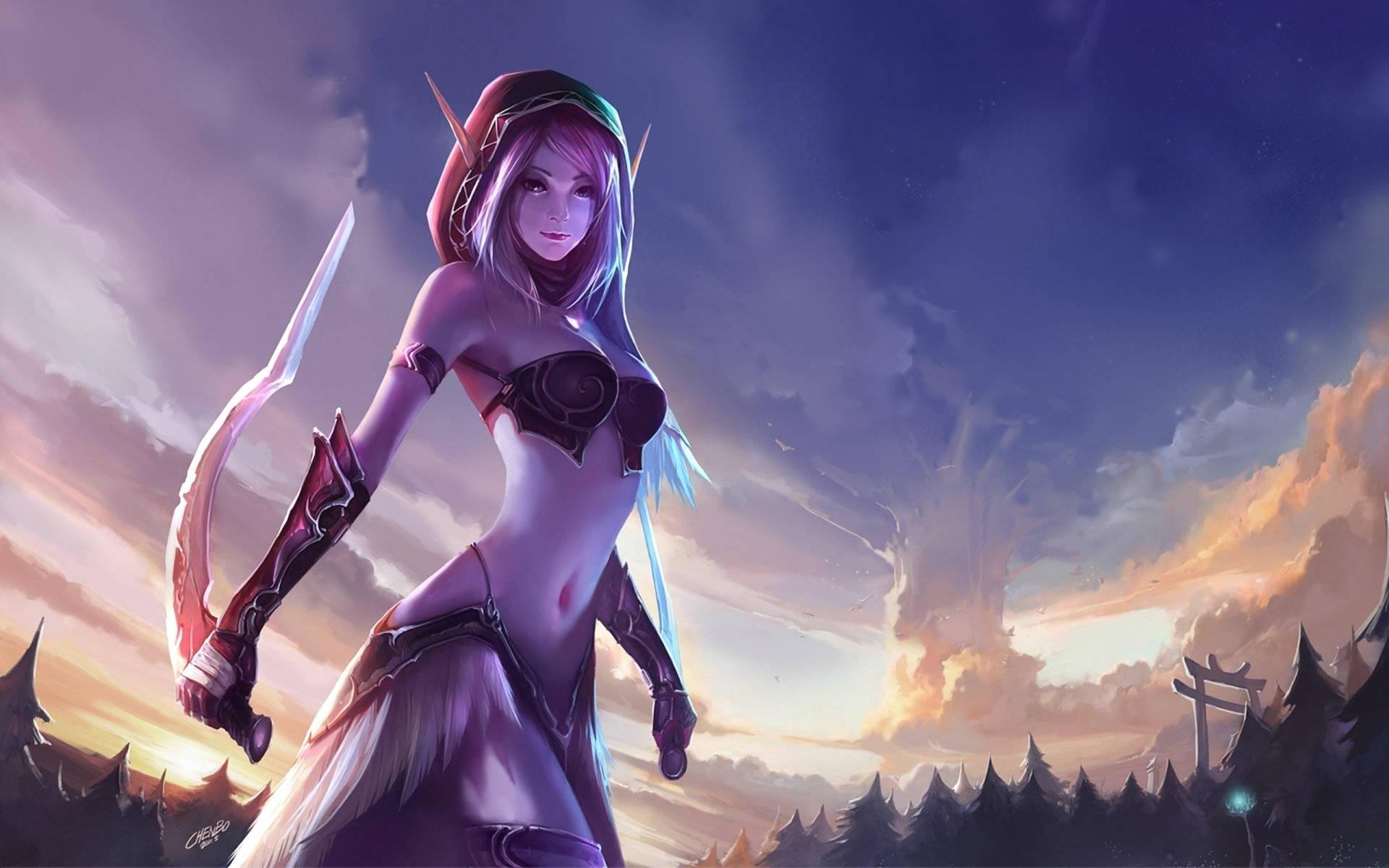 1920x1200 Download Wow Classic Elf Wallpaper