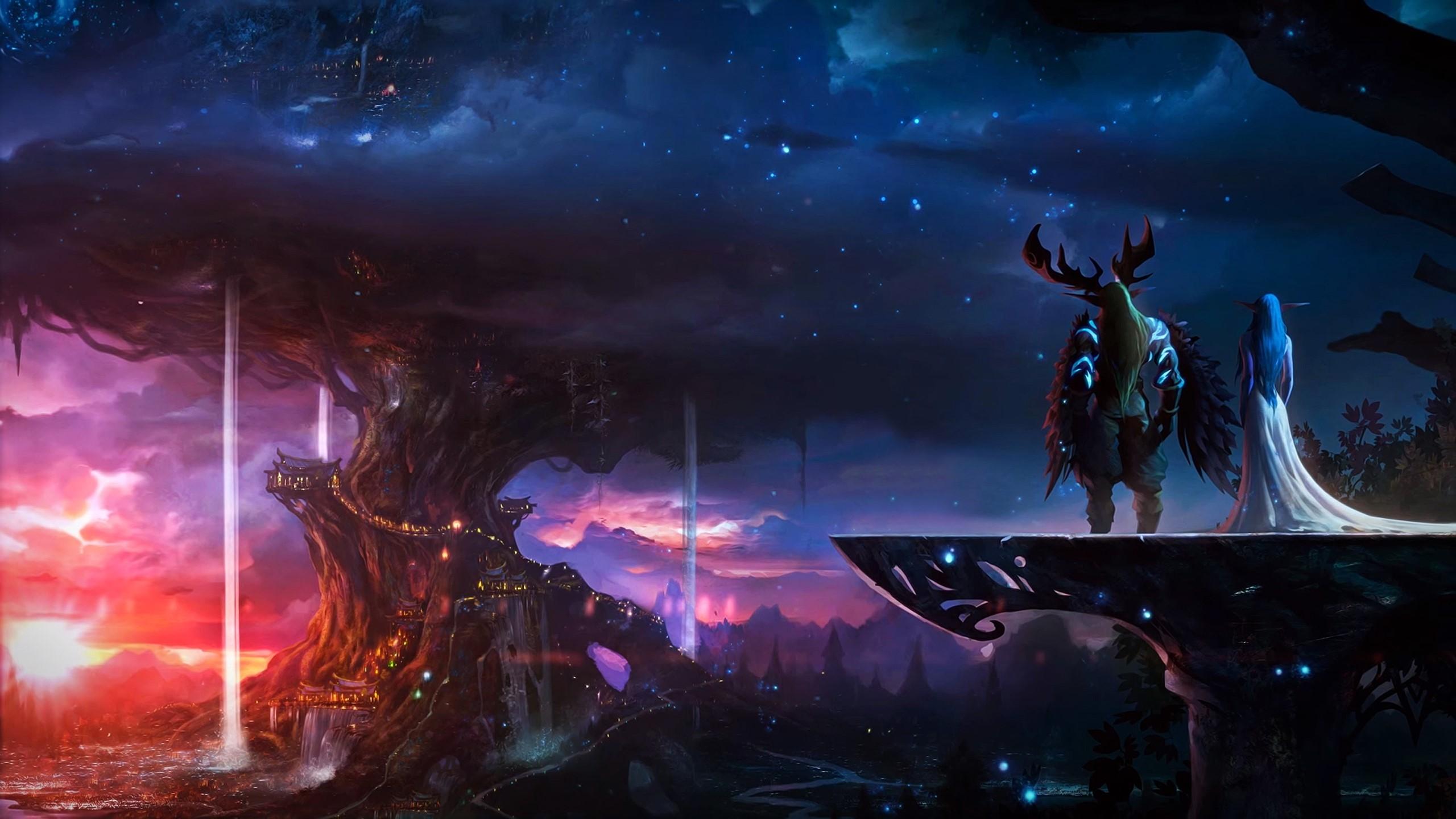 2560x1440 Full HD 1080p elf wallpaper free download