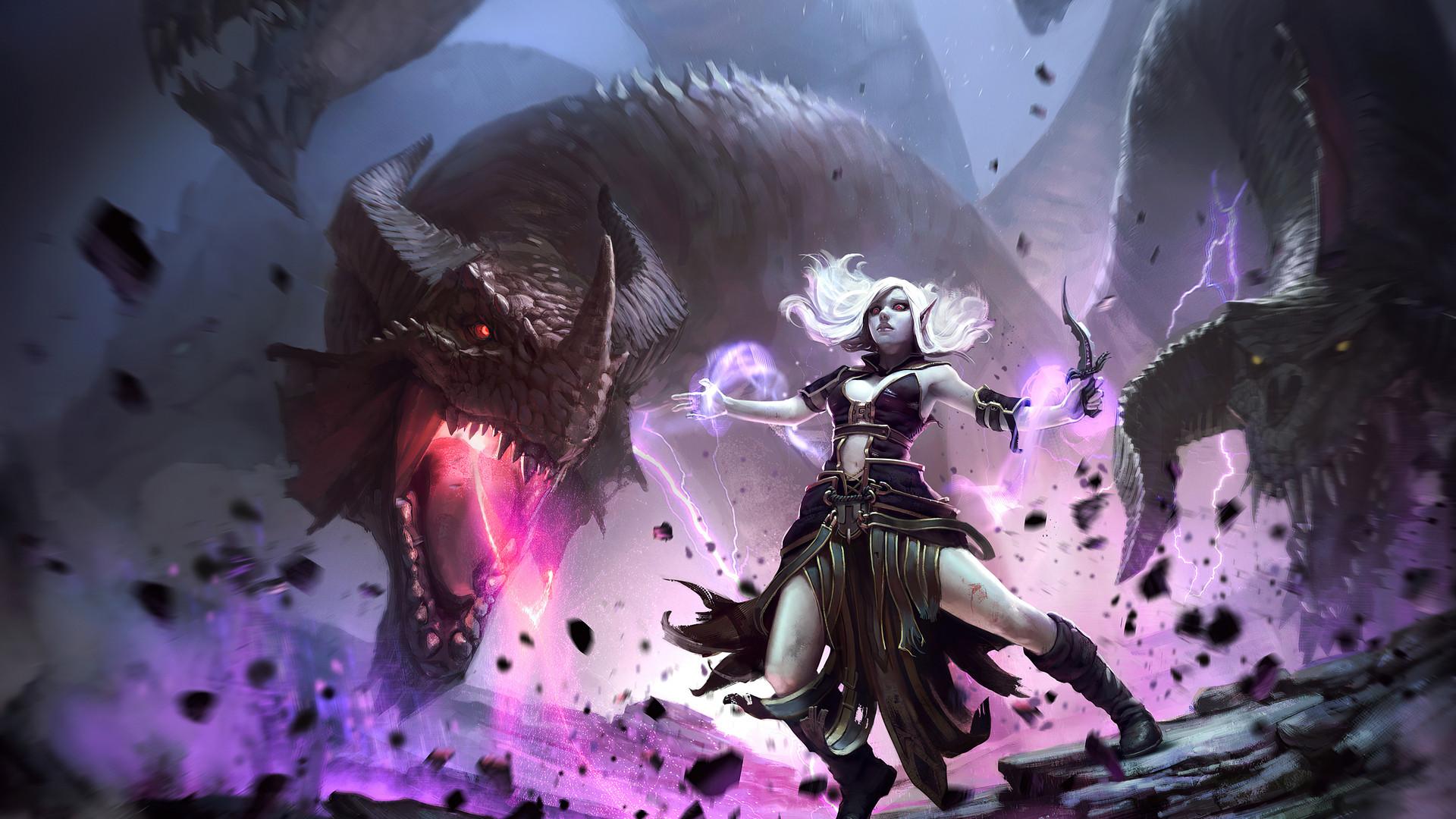1920x1080 Neverwinter Magic Dragon 4k Laptop Full HD 1080P HD 4k Wallpaper, Image, Background, Photo and Picture