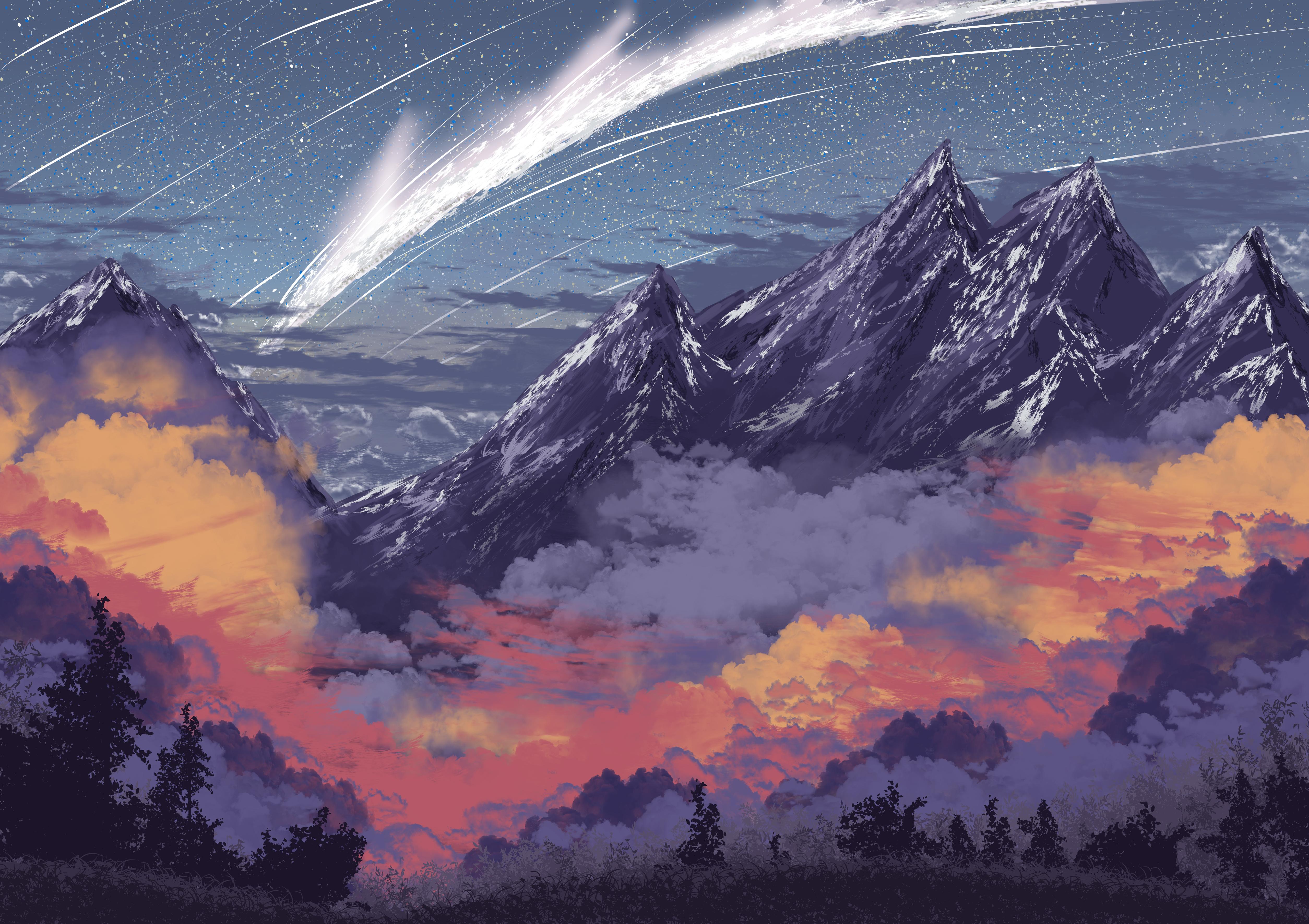 Mountain Art Hd Wallpapers Top Free Mountain Art Hd Backgrounds