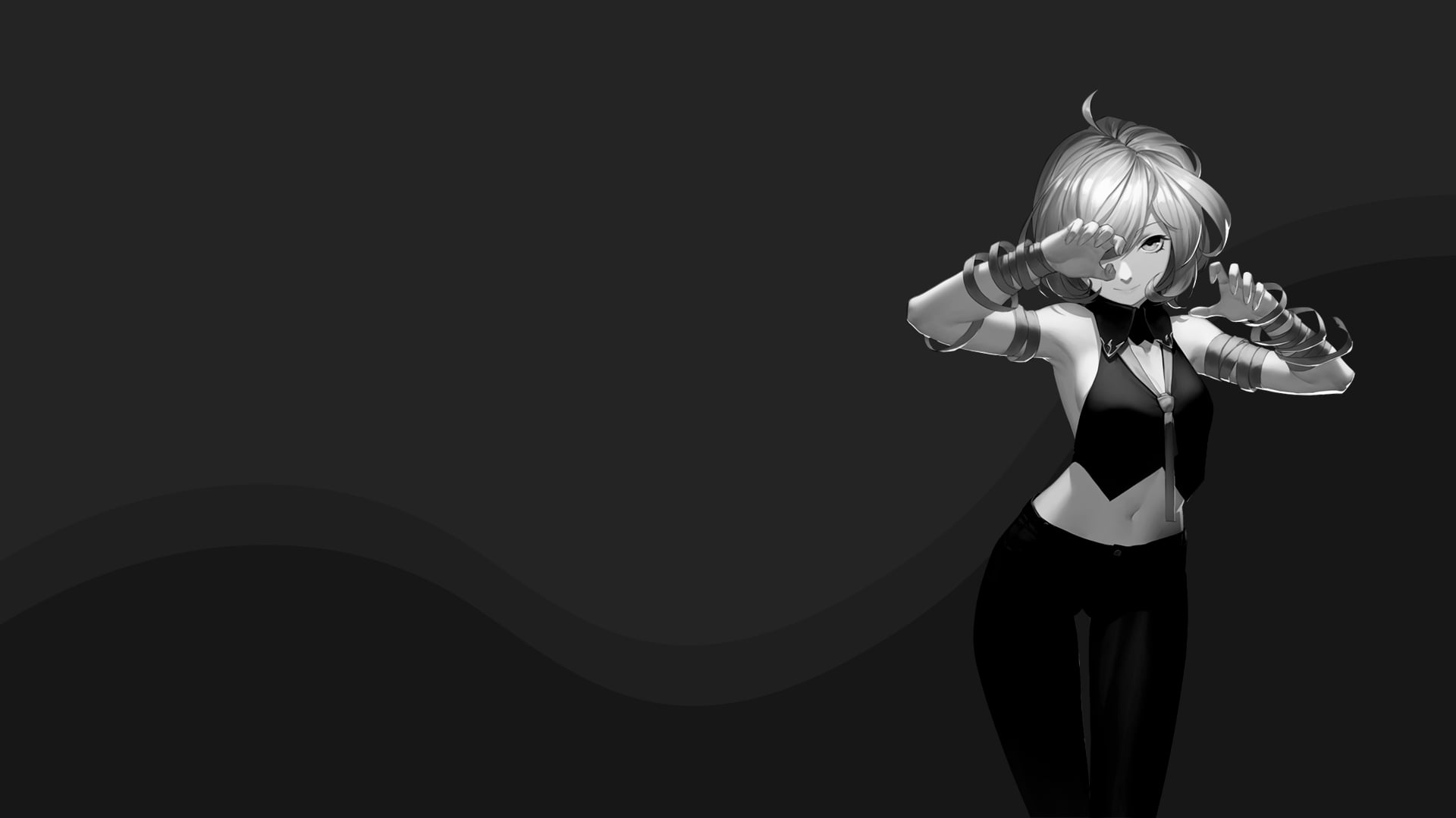 1920x1080 Black Girls Animation Wallpaper
