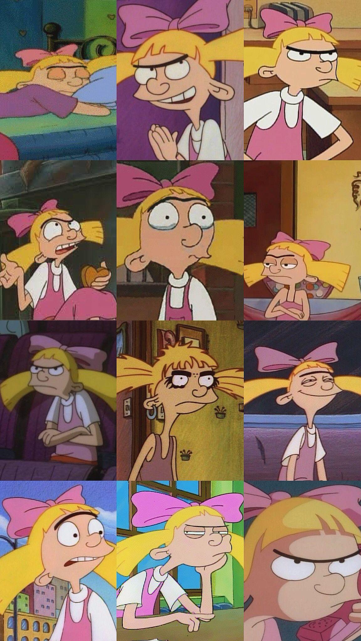 1152x2048 Helga Pataki #heyarnold #helga #background. Hey arnold, Cartoon wallpaper iphone, Cartoon wallpaper