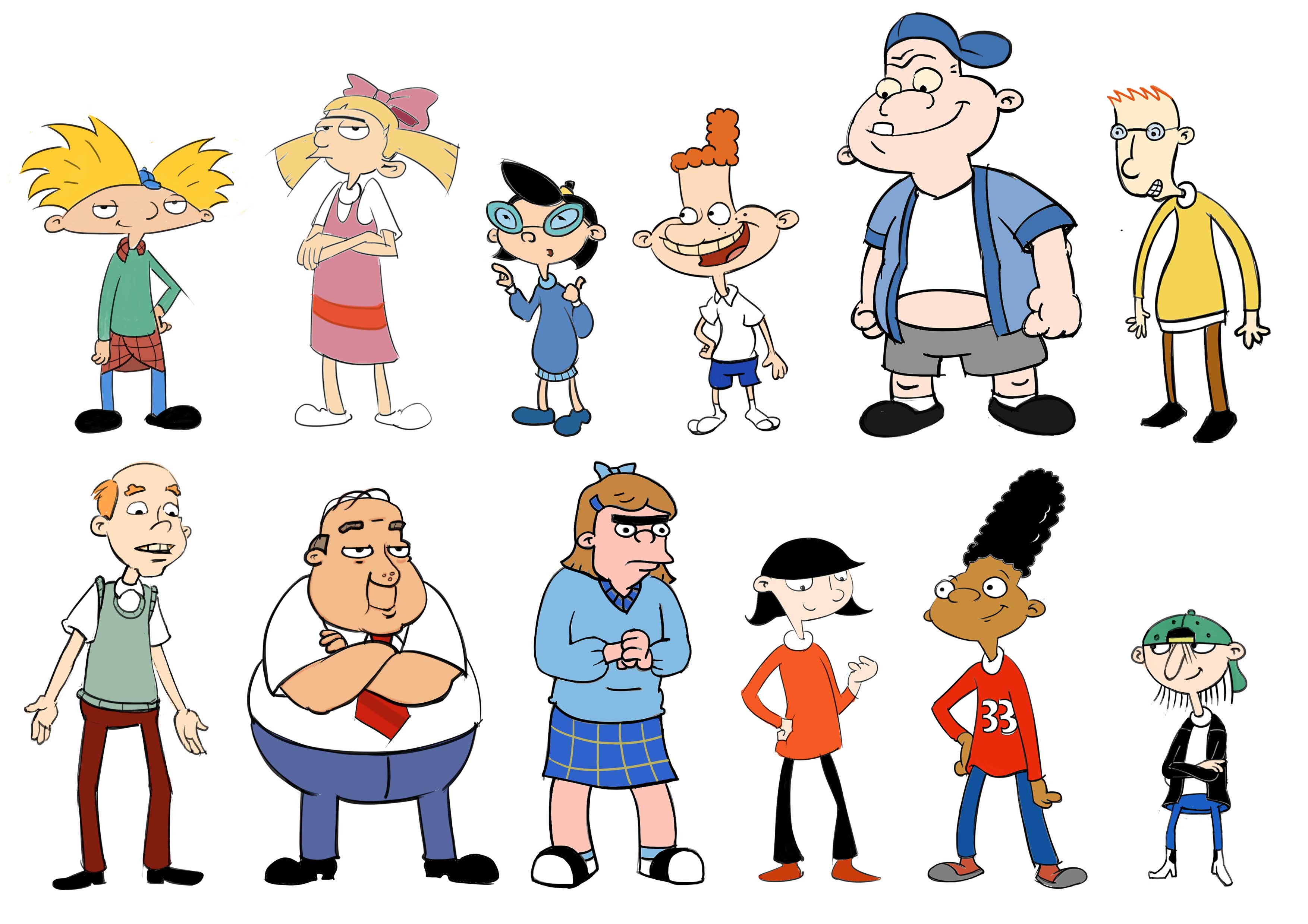 3508x2480 Hey Arnold! Wallpaper