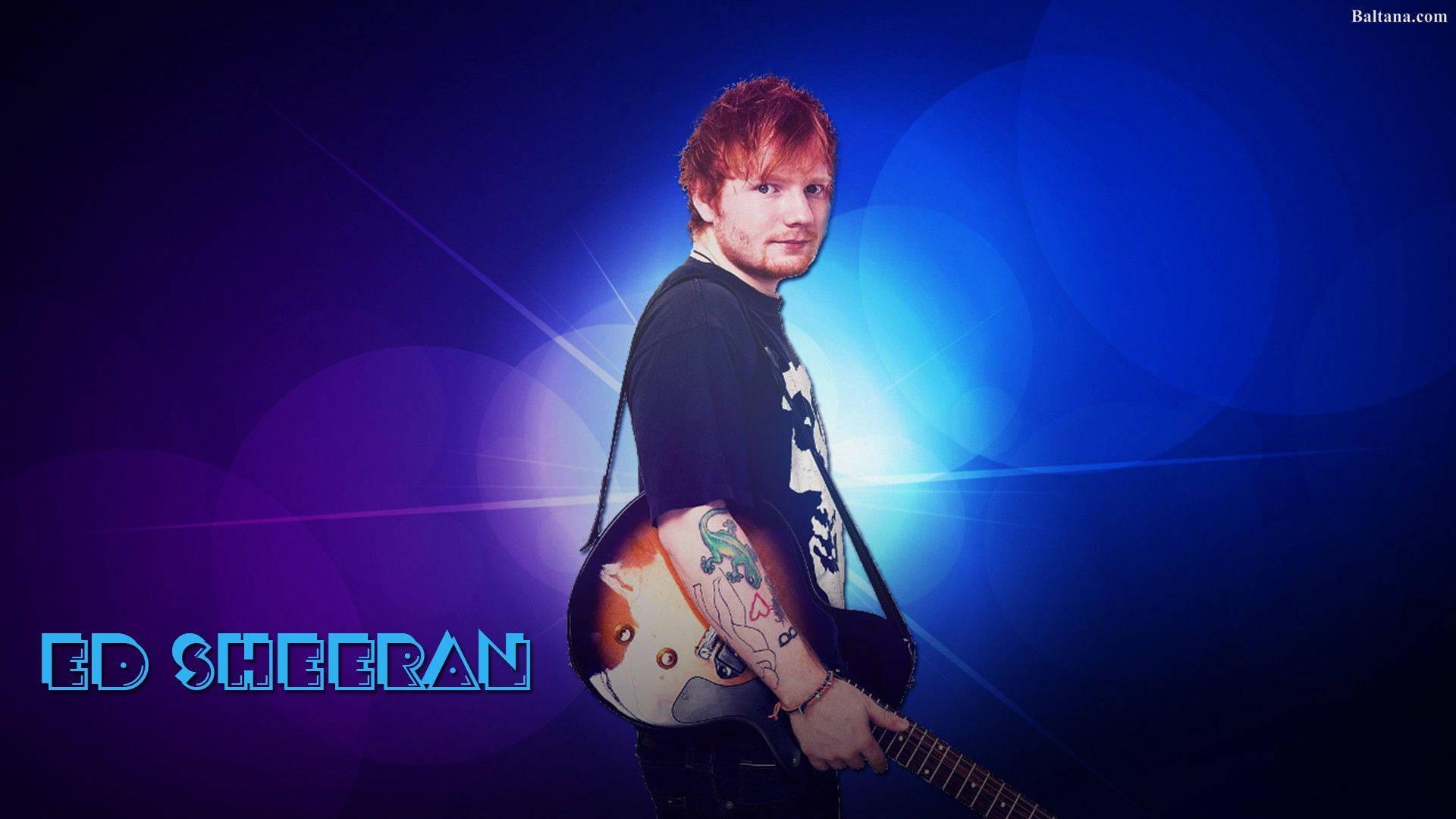 1920x1080 Download Ed Sheeran Fan Art Wallpaper