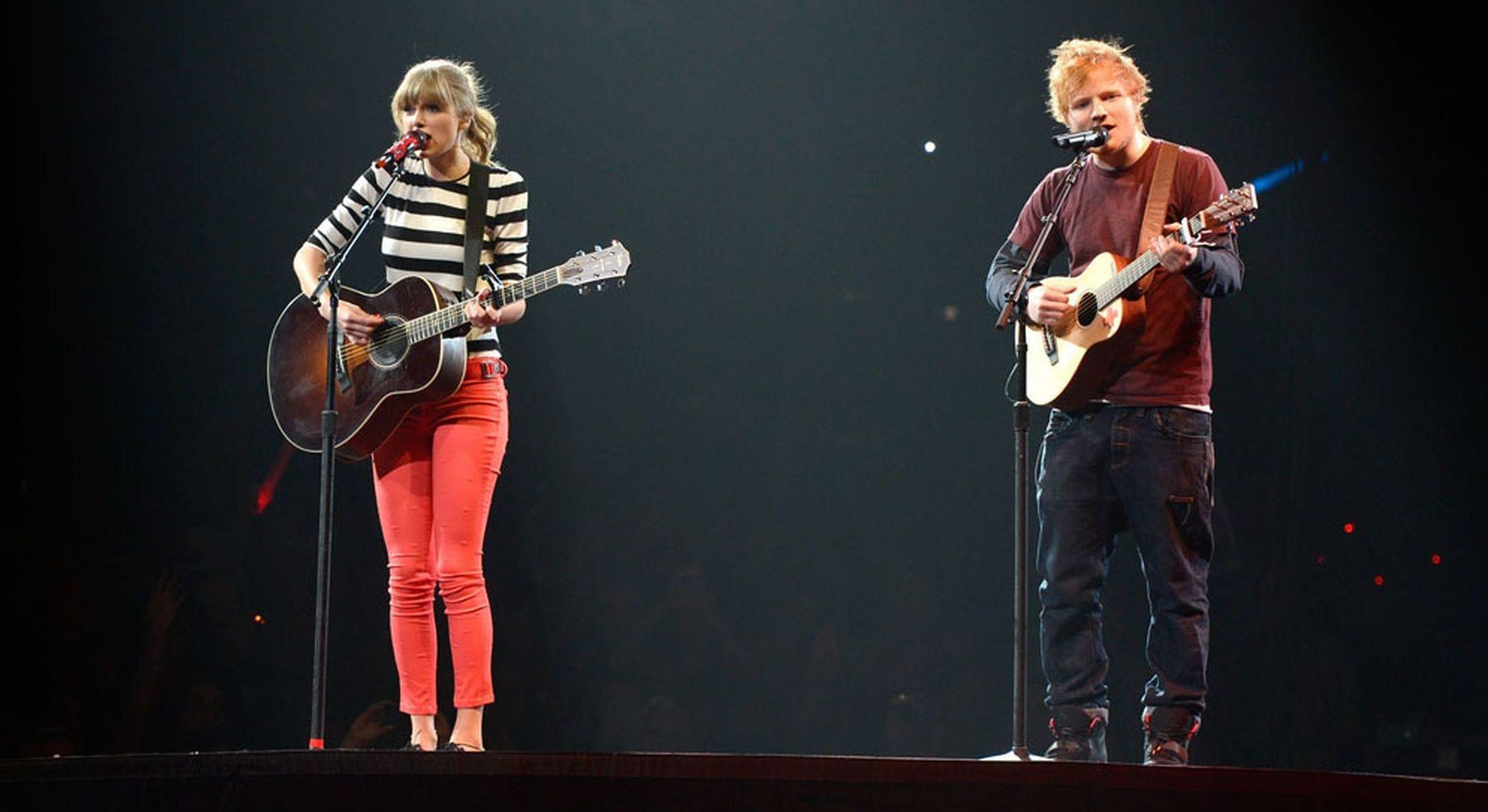 2185x1193 taylor swift and ed sheeran. Taylor swift, Swift, Ed sheeran