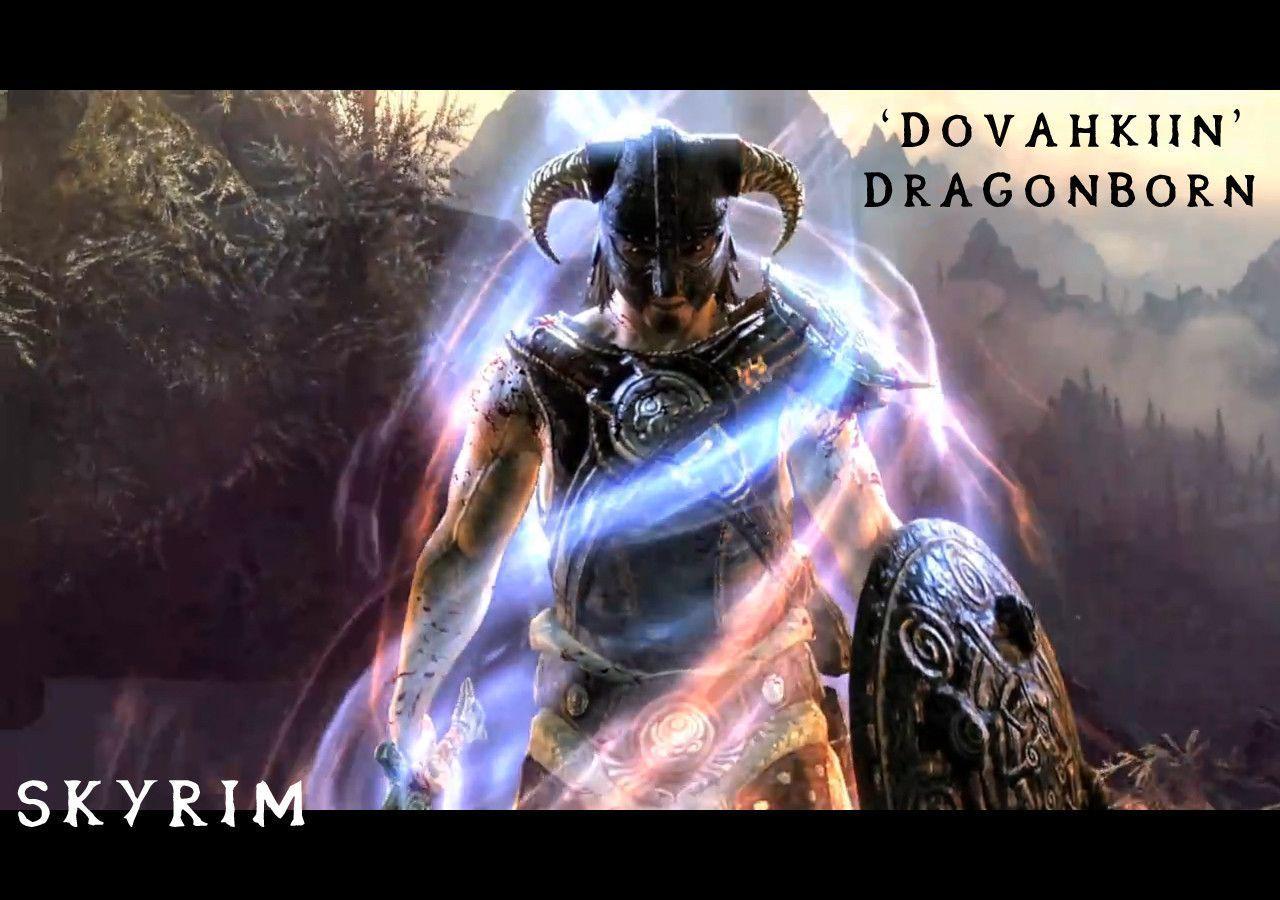1280x900 Skyrim Dragonborn Wallpaper