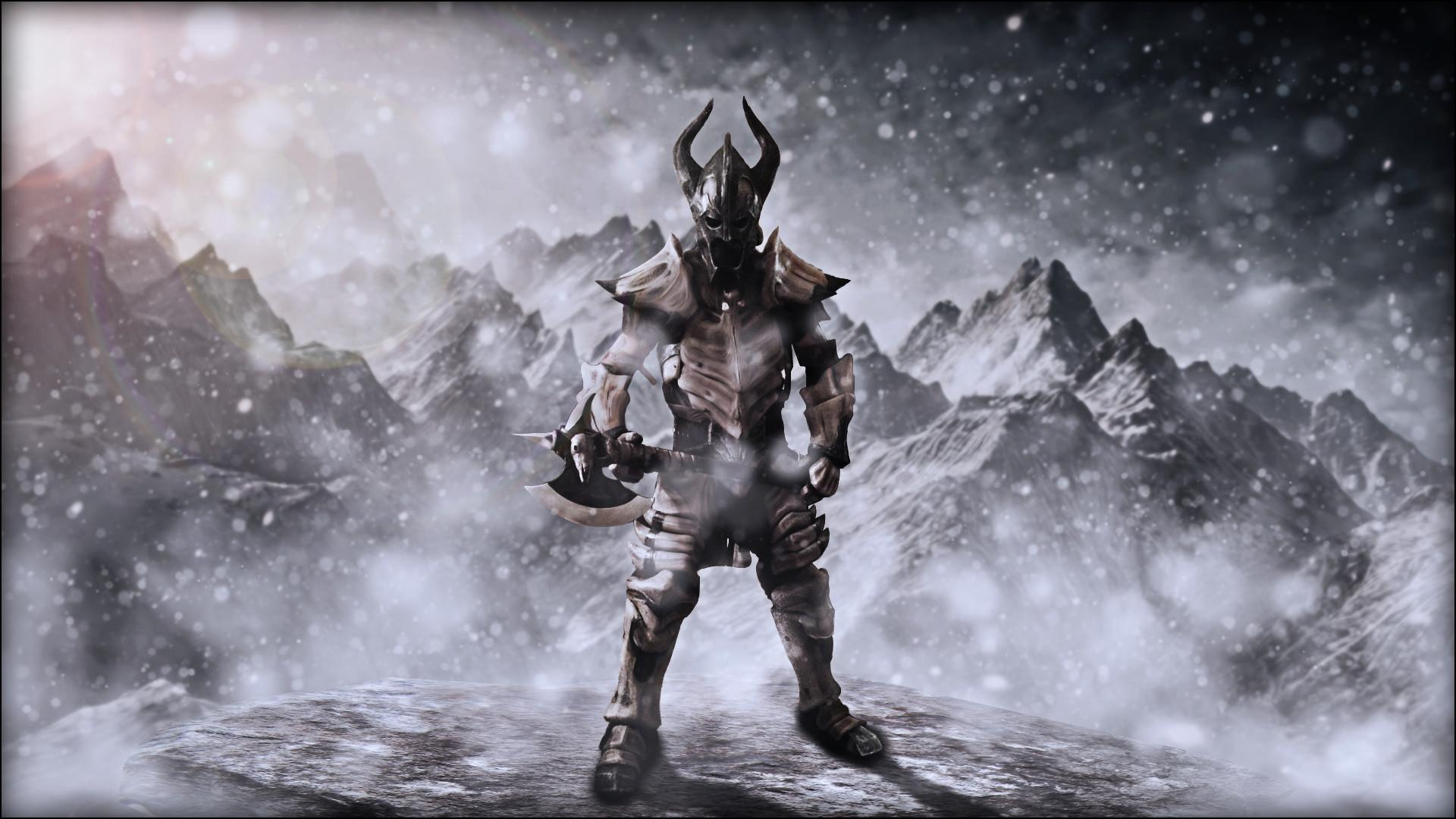 1920x1080 Female Skyrim Wallpaper